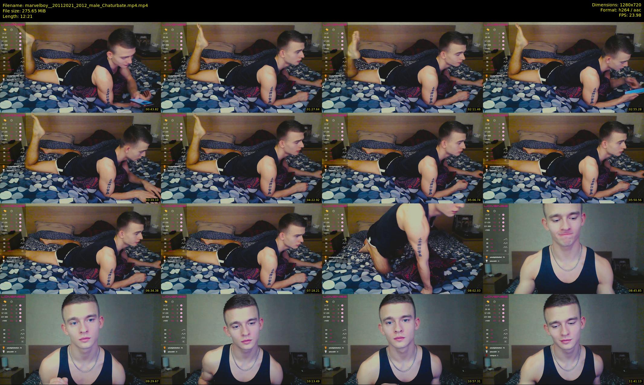 marvelboy_ — 13 minute Chaturbate male cam show recording, 720p, Nov 20, 2021