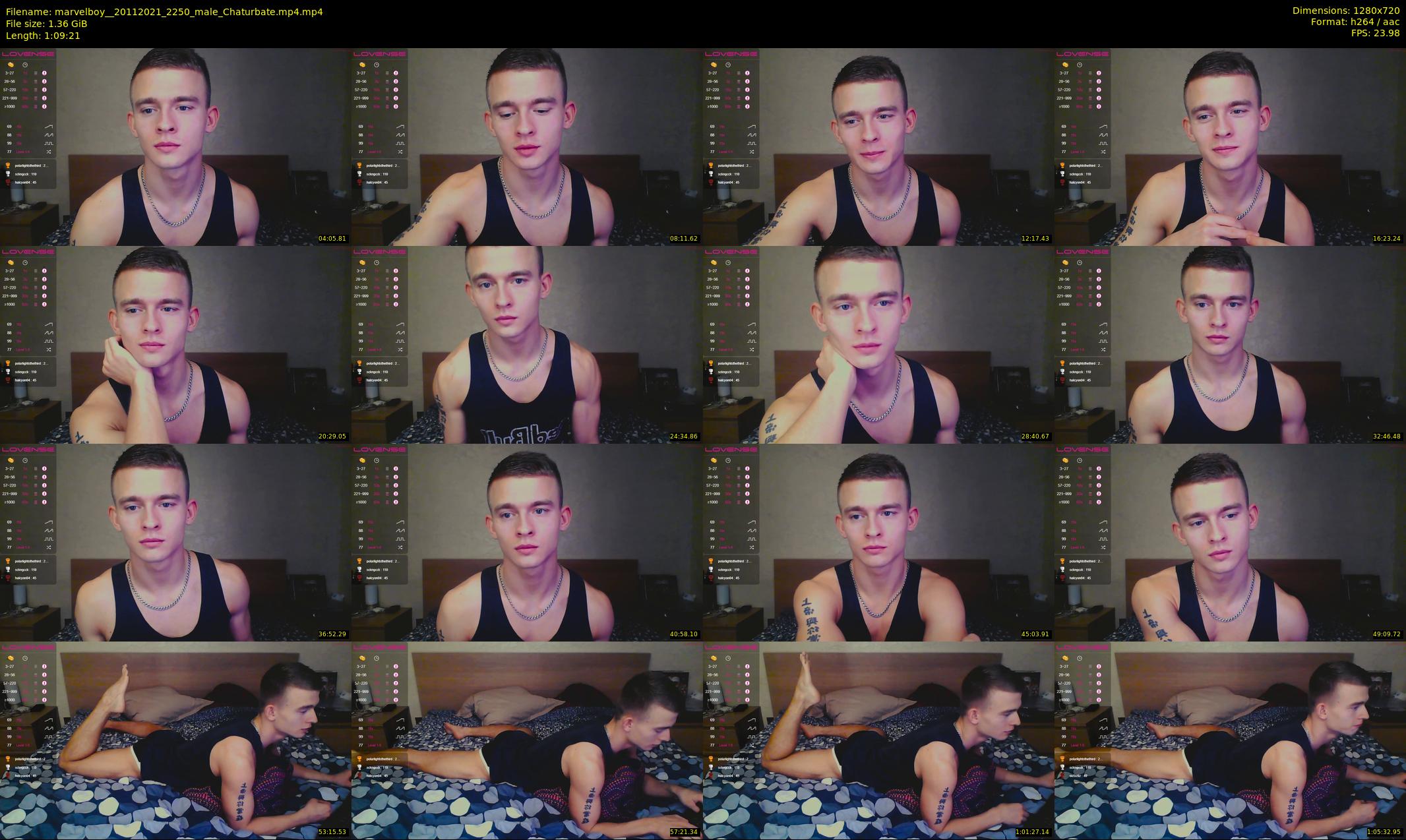 marvelboy_ — 70 minute Chaturbate male cam show recording, 720p, Nov 20, 2021