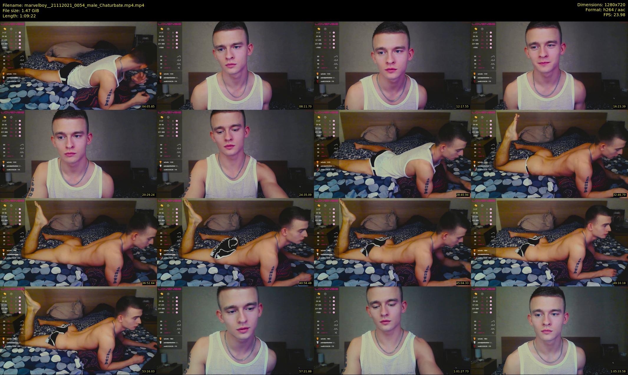 marvelboy_ — 70 minute Chaturbate male cam show recording, 720p, Nov 21, 2021