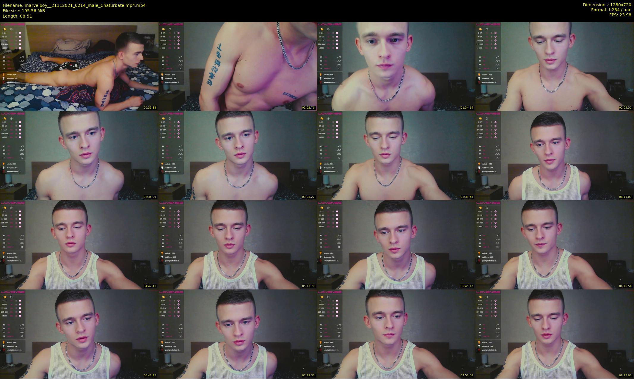 marvelboy_ — 9 minute Chaturbate male cam show recording, 720p, Nov 21, 2021