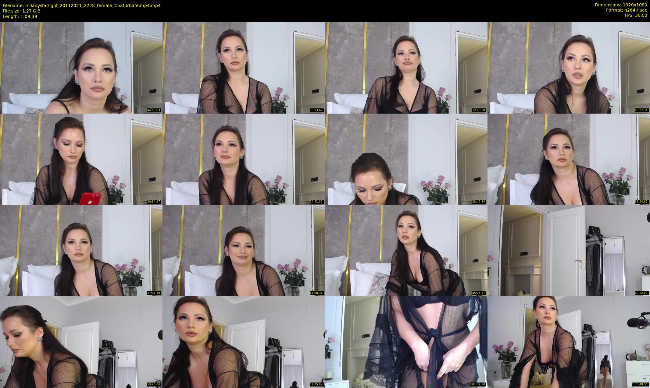 miladystarlight — 70 minute Chaturbate female cam show recording, 1080p, Nov 20, 2021