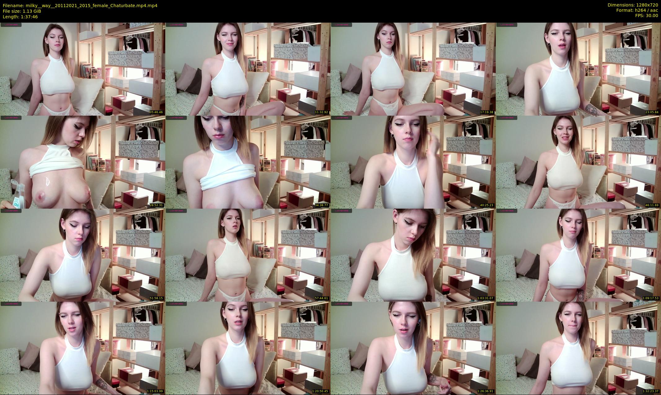 milky__way_ — 98 minute Chaturbate female cam show recording, 720p, Nov 20, 2021