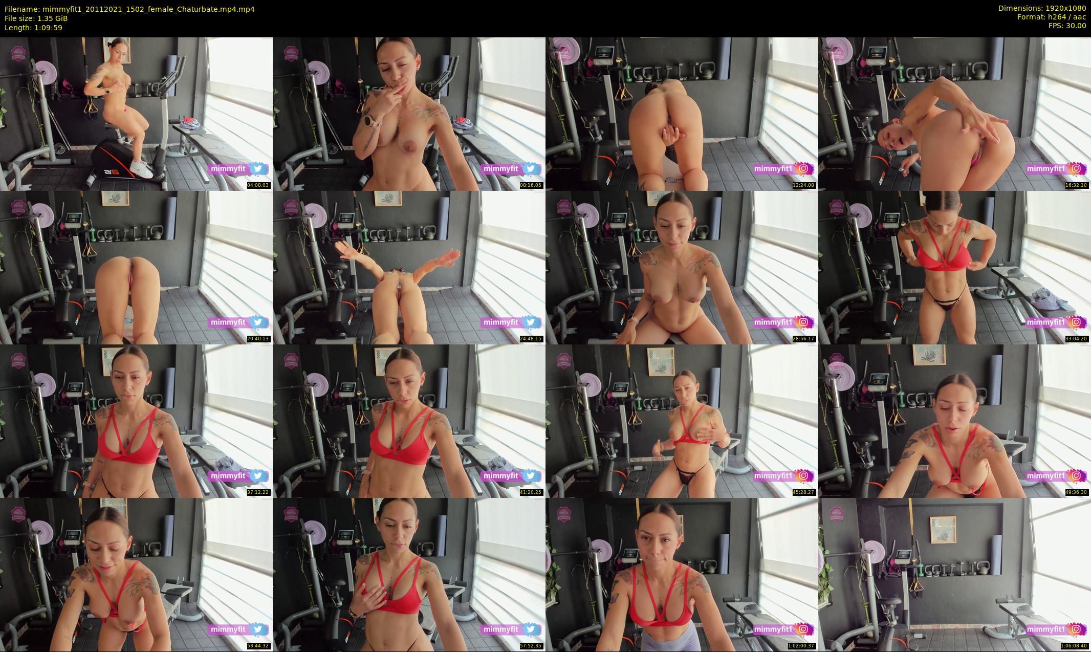 mimmyfit1 — 70 minute Chaturbate female cam show recording, 1080p, Nov 20, 2021
