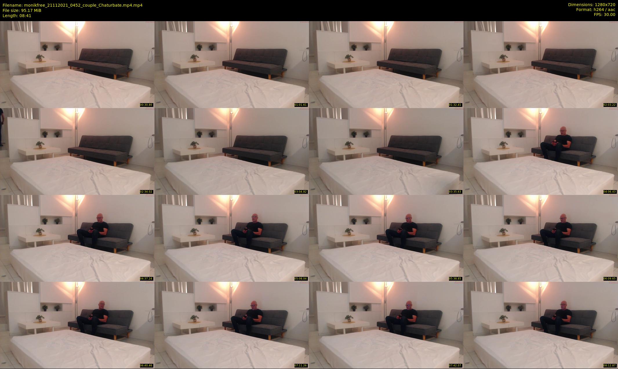 monikfree — 9 minute Chaturbate couple cam show recording, 720p, Nov 21, 2021