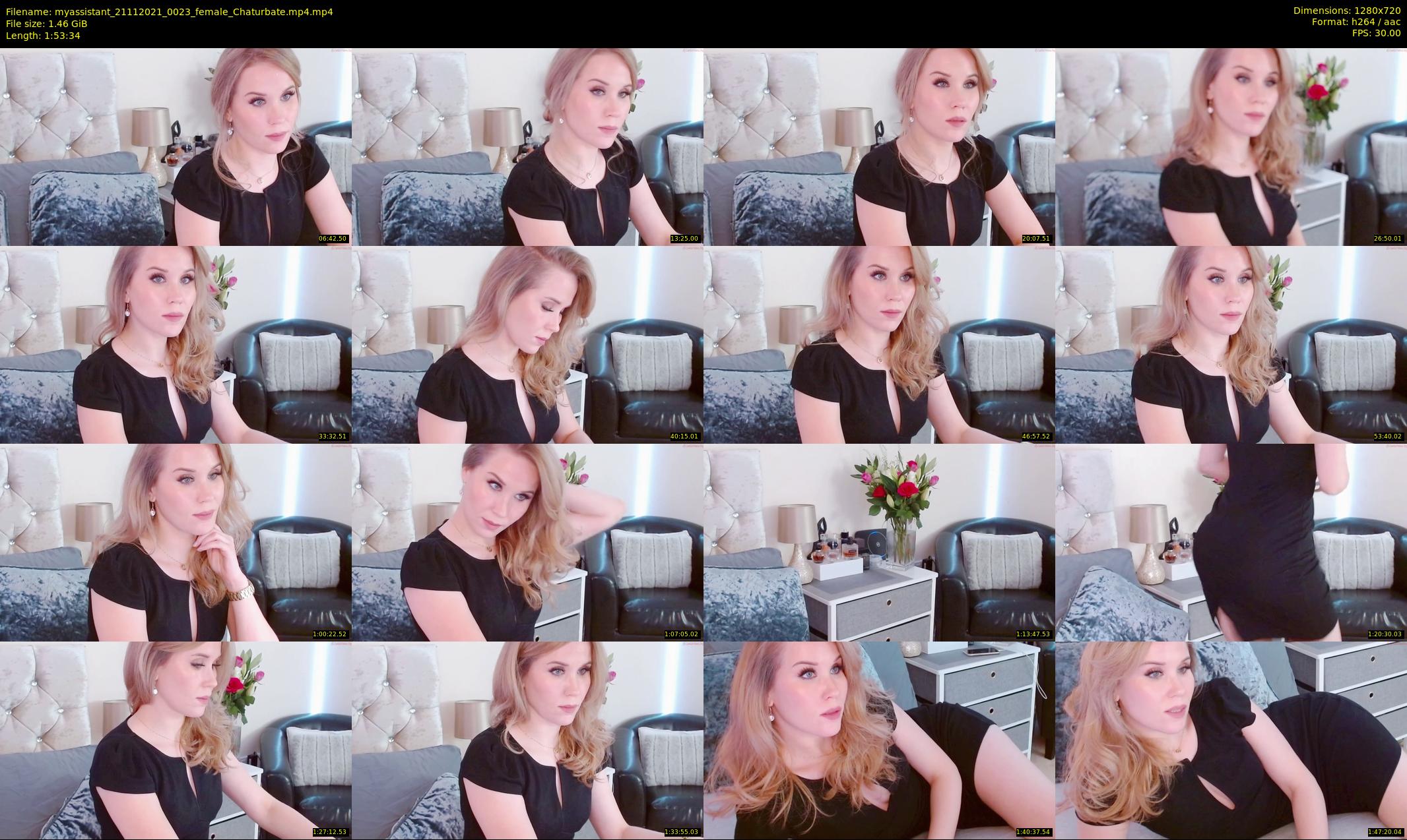 myassistant — 114 minute Chaturbate female cam show recording, 720p, Nov 21, 2021