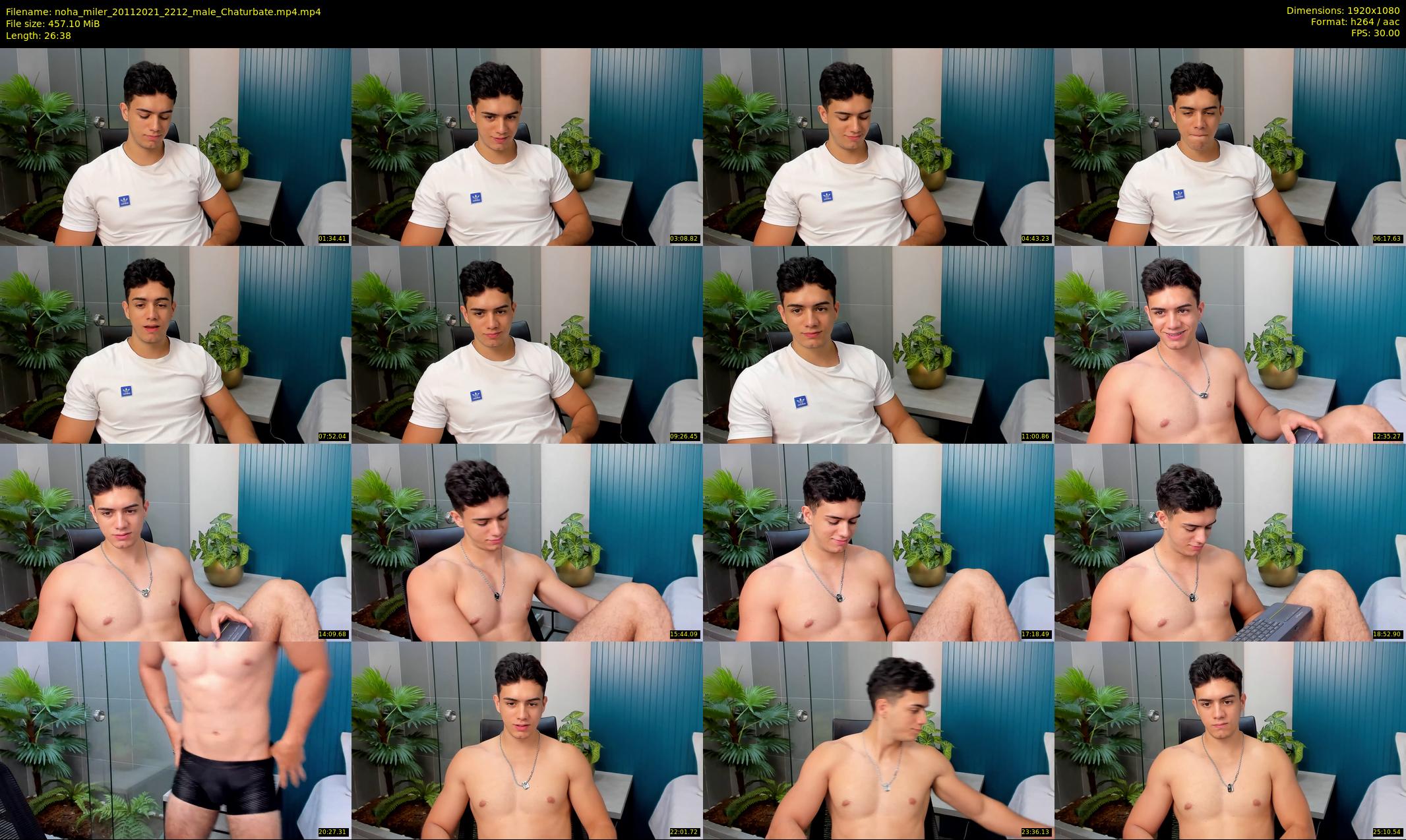 noha_miler — 27 minute Chaturbate male cam show recording, 1080p, Nov 20, 2021