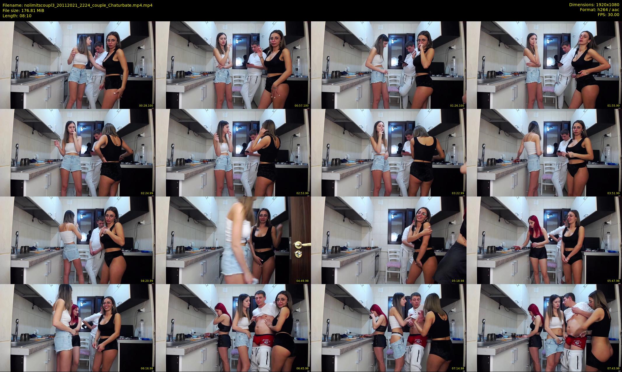 nolimitscoupl3 — 9 minute Chaturbate couple cam show recording, 1080p, Nov 20, 2021