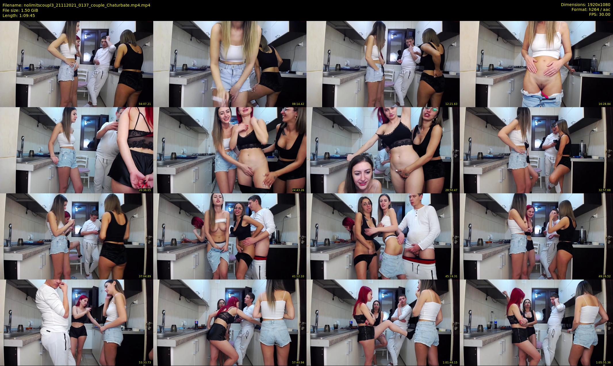nolimitscoupl3 — 70 minute Chaturbate couple cam show recording, 1080p, Nov 21, 2021