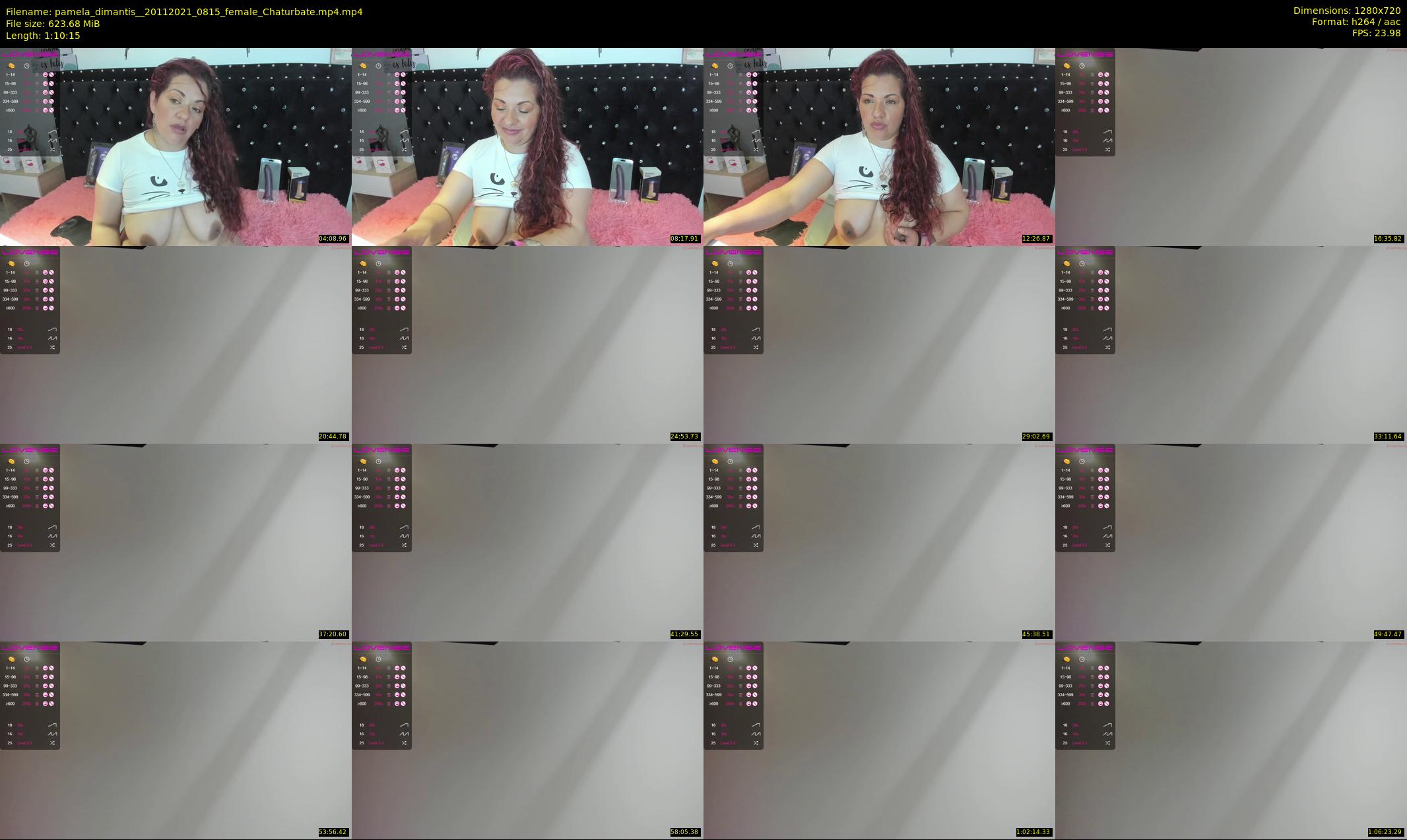 pamela_dimantis_ — 71 minute Chaturbate female cam show recording, 720p, Nov 20, 2021
