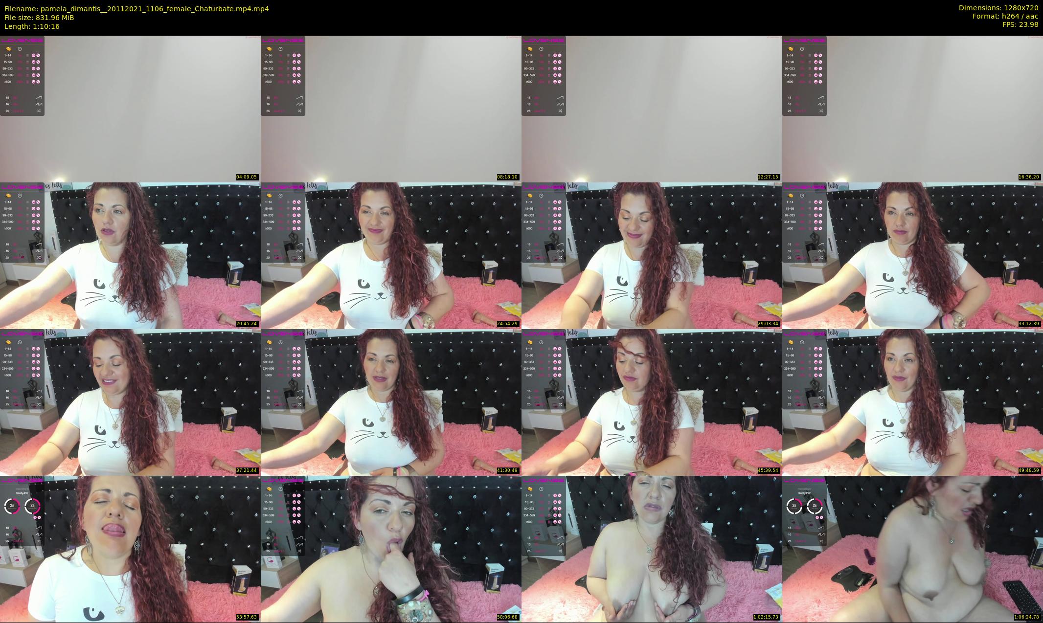 pamela_dimantis_ — 71 minute Chaturbate female cam show recording, 720p, Nov 20, 2021