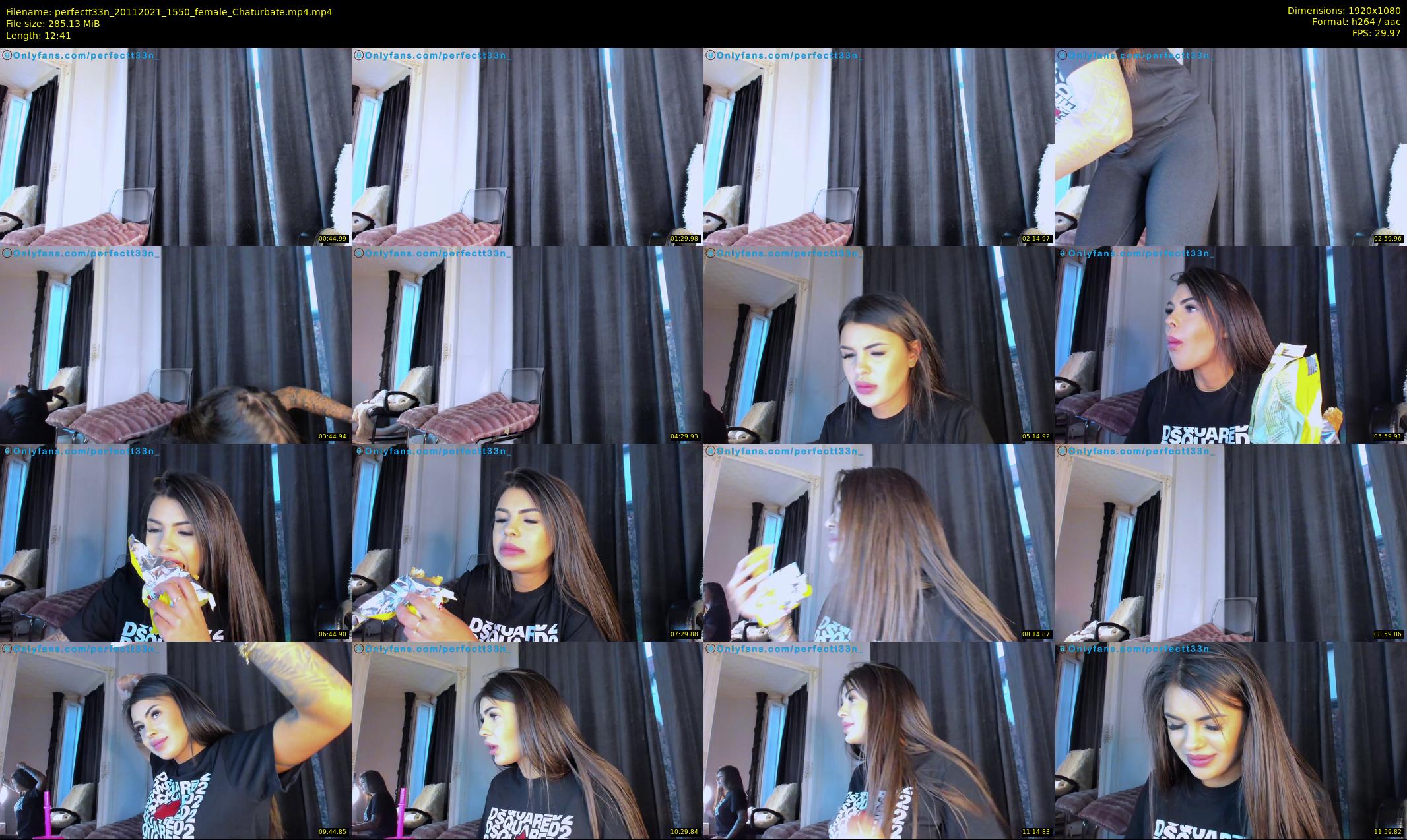 perfectt33n — 13 minute Chaturbate female cam show recording, 1080p, Nov 20, 2021
