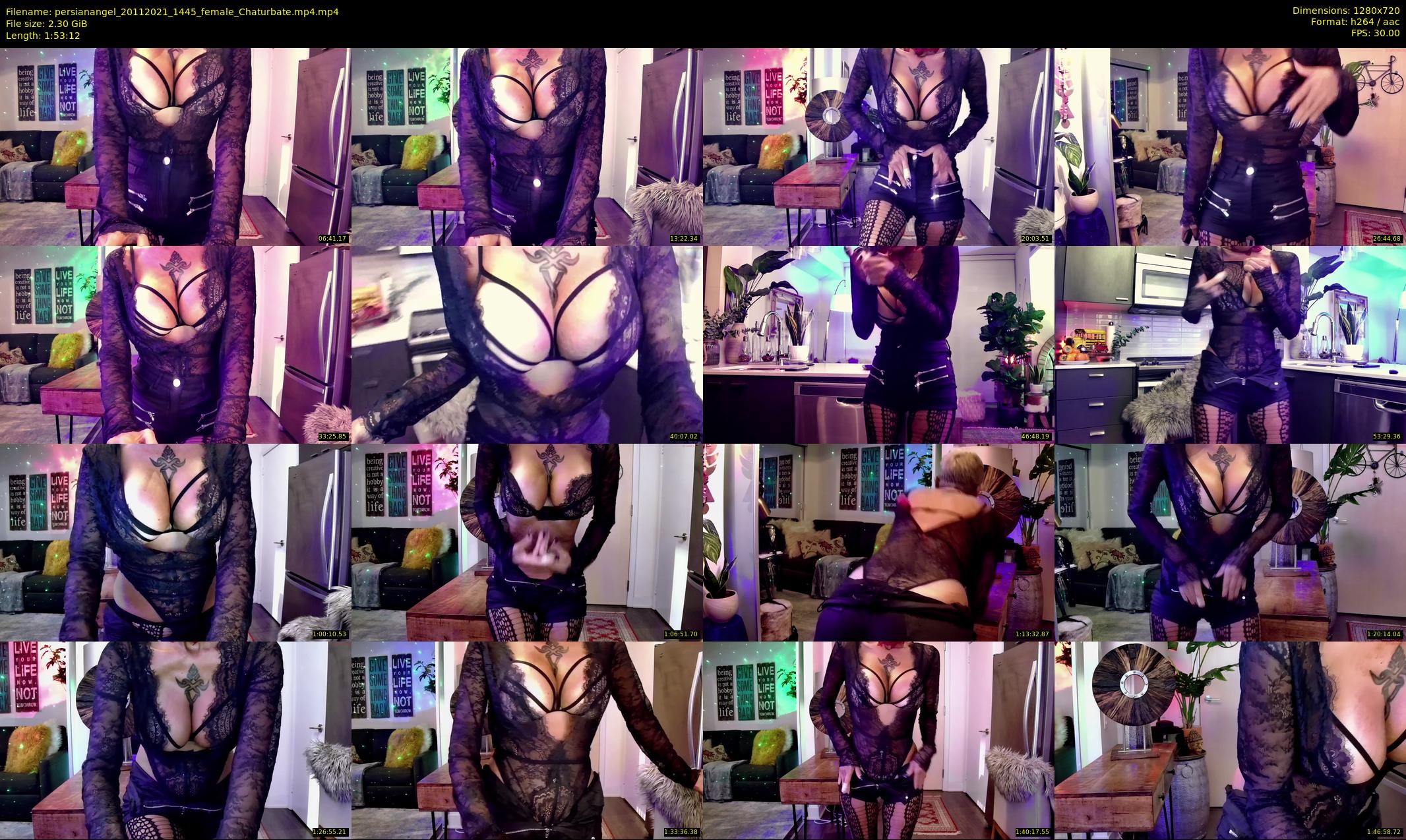 persianangel — 114 minute Chaturbate female cam show recording, 720p, Nov 20, 2021
