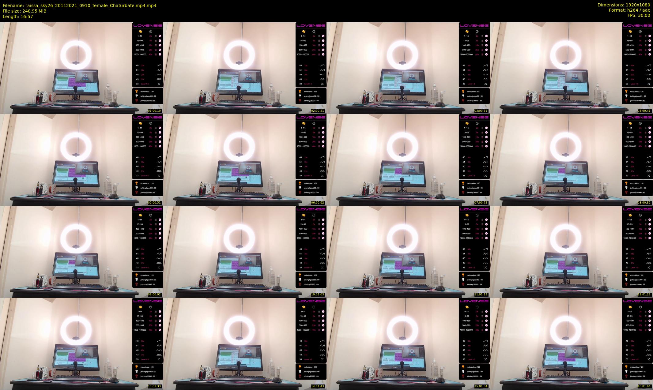 raissa_sky26 — 17 minute Chaturbate female cam show recording, 1080p, Nov 20, 2021