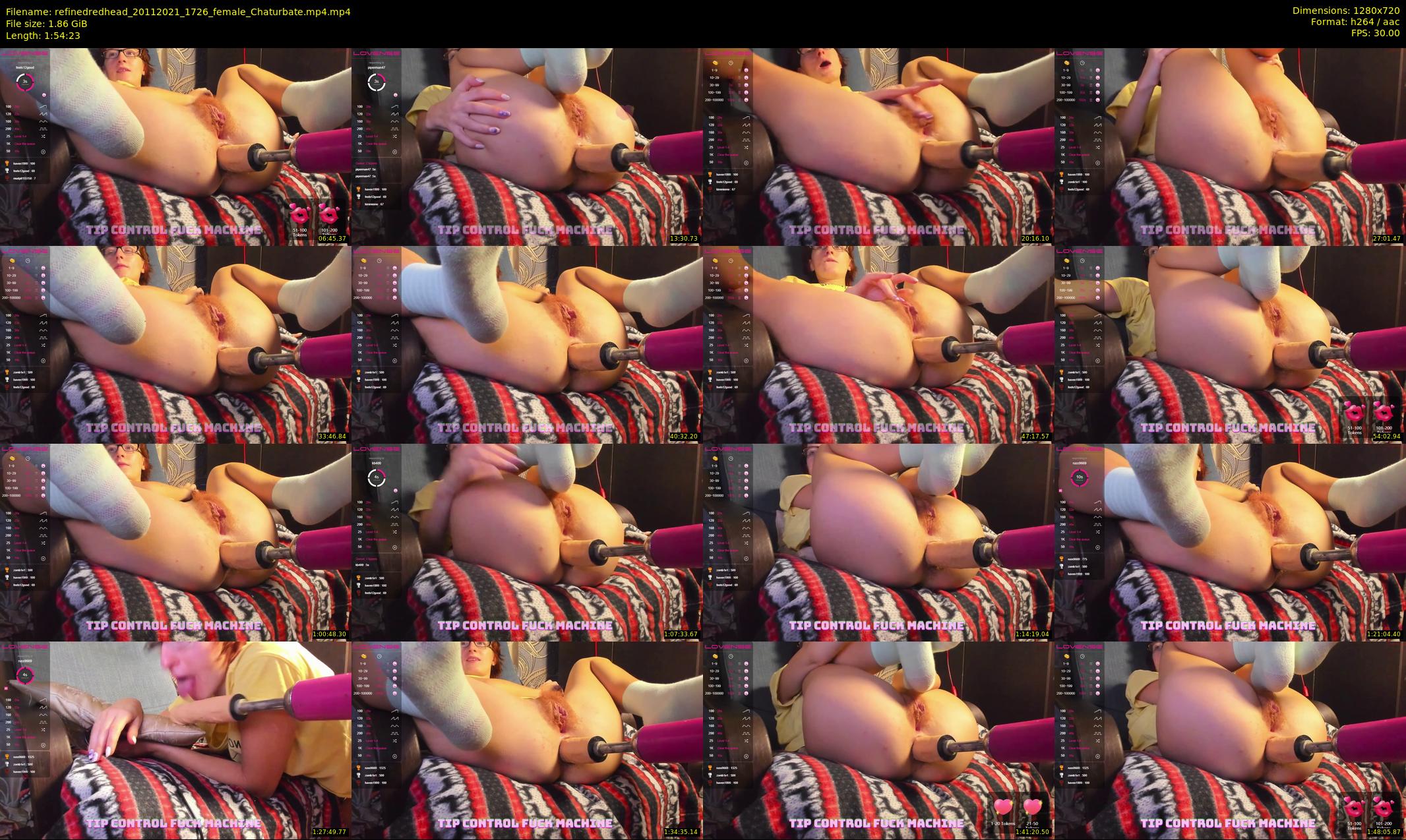 refinedredhead — 115 minute Chaturbate female cam show recording, 720p, Nov 20, 2021