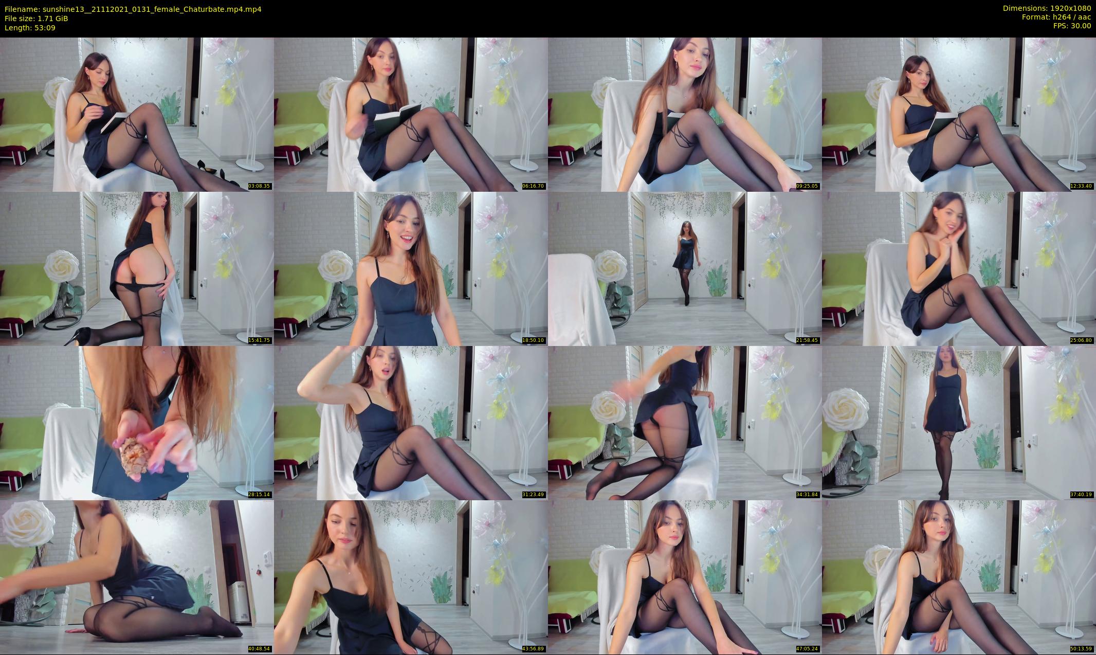 sunshine13_ — 54 minute Chaturbate female cam show recording, 1080p, Nov 21, 2021
