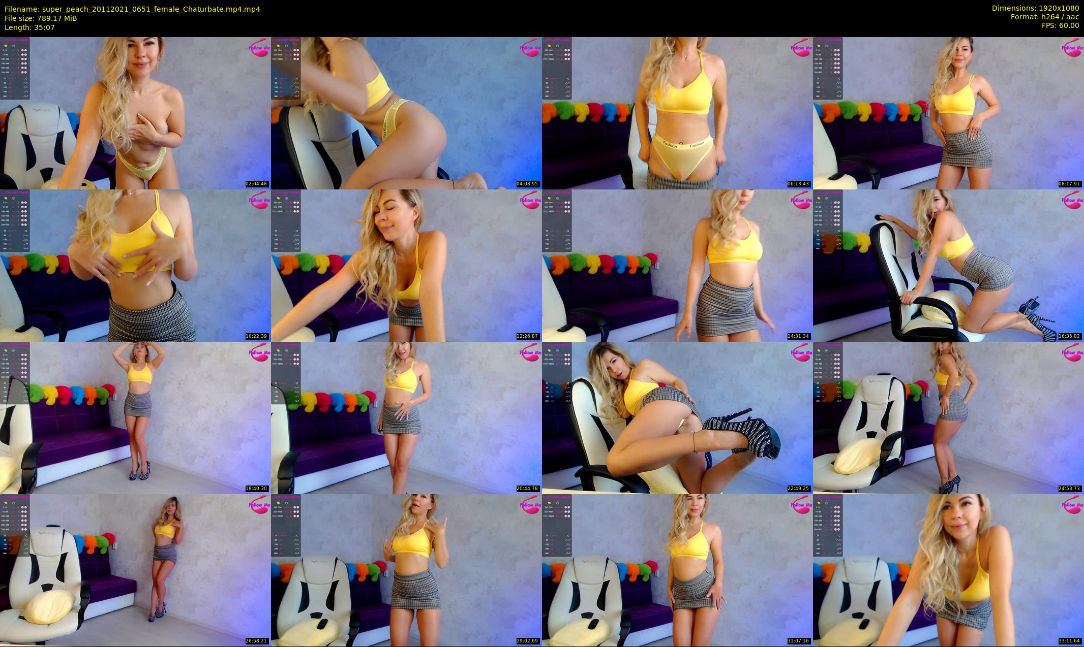 super_peach — 36 minute Chaturbate female cam show recording, 1080p, Nov 20, 2021