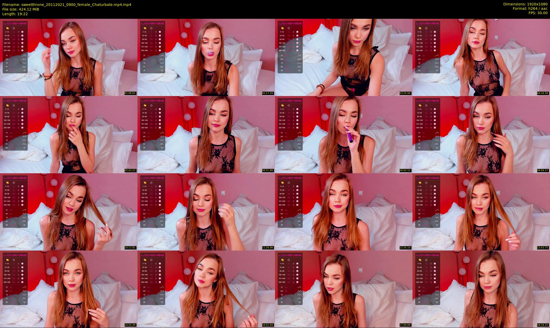 sweetthrone — 20 minute Chaturbate couple cam show recording, 1080p, Nov 20, 2021