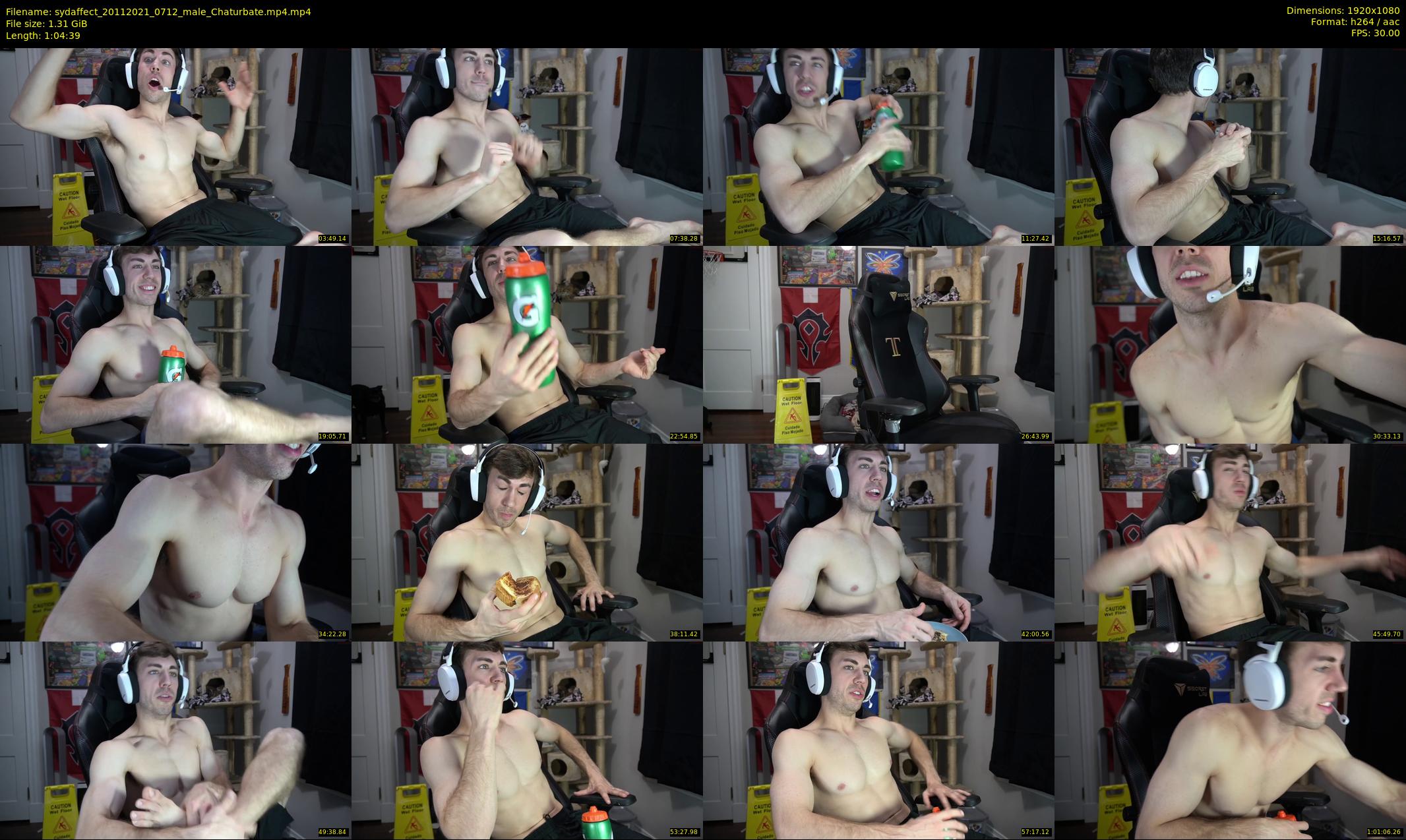 sydaffect — 65 minute Chaturbate male cam show recording, 1080p, Nov 20, 2021