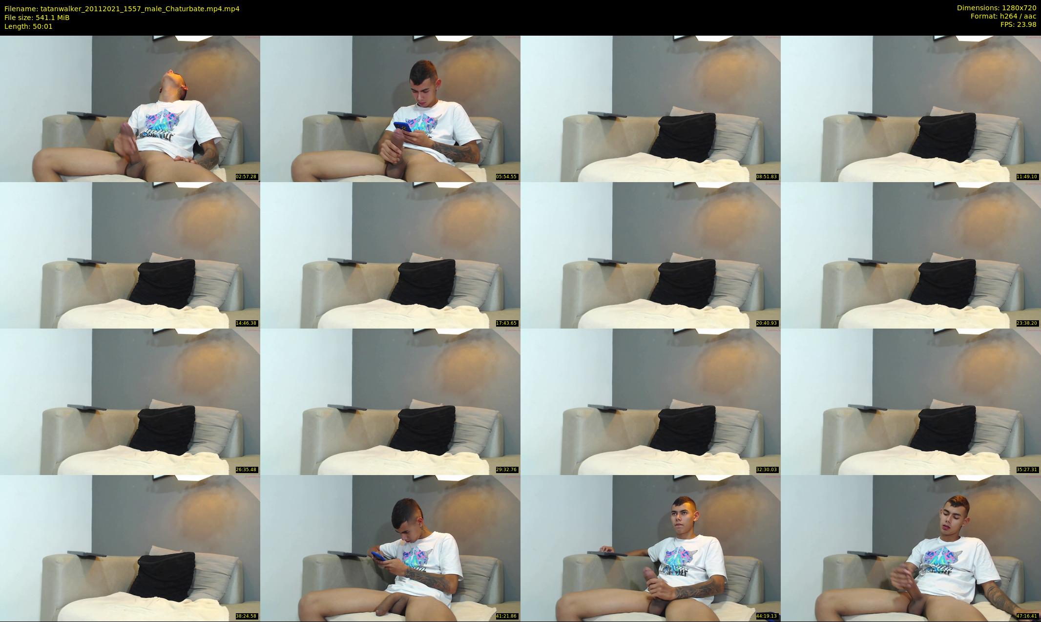 tatanwalker — 51 minute Chaturbate male cam show recording, 720p, Nov 20, 2021