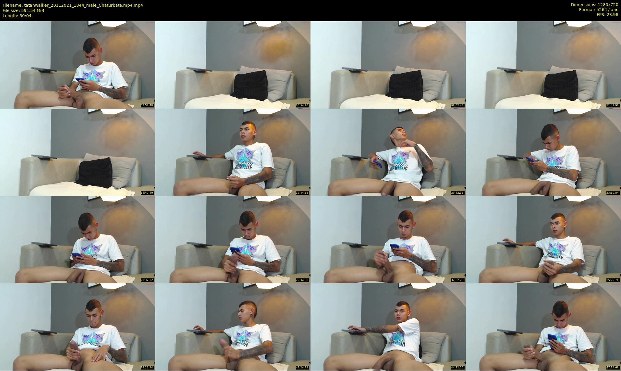 tatanwalker — 51 minute Chaturbate male cam show recording, 720p, Nov 20, 2021