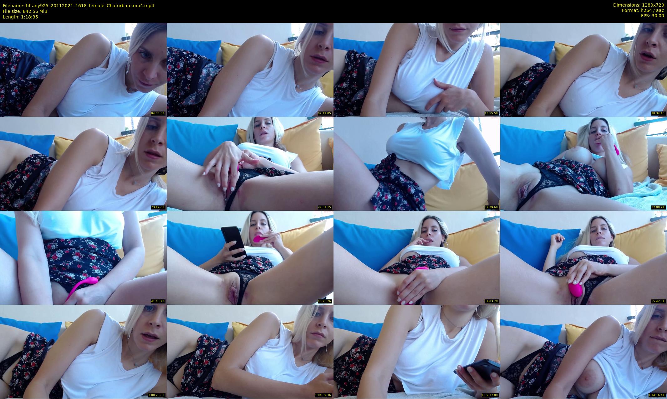 tiffany925 — 79 minute Chaturbate female cam show recording, 720p, Nov 20, 2021