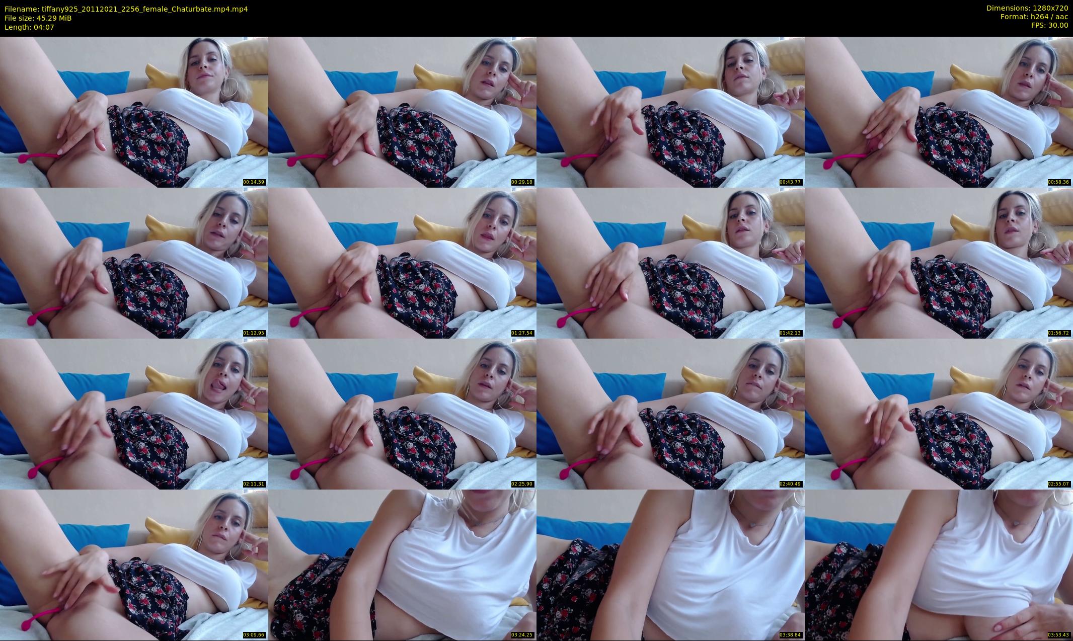 tiffany925 — 5 minute Chaturbate female cam show recording, 720p, Nov 20, 2021