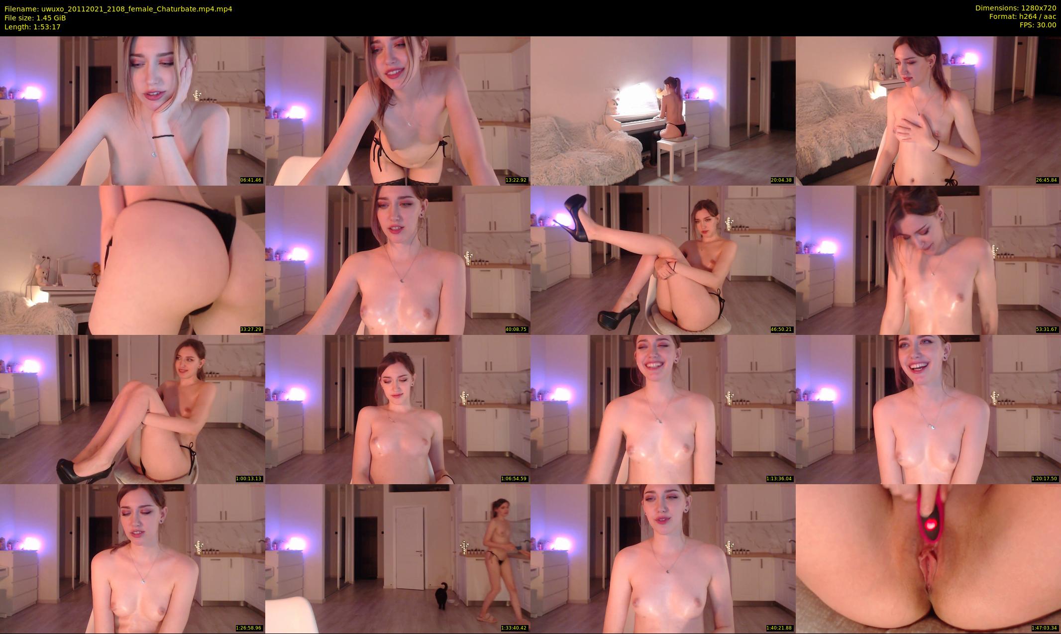 uwuxo — 114 minute Chaturbate female cam show recording, 720p, Nov 20, 2021