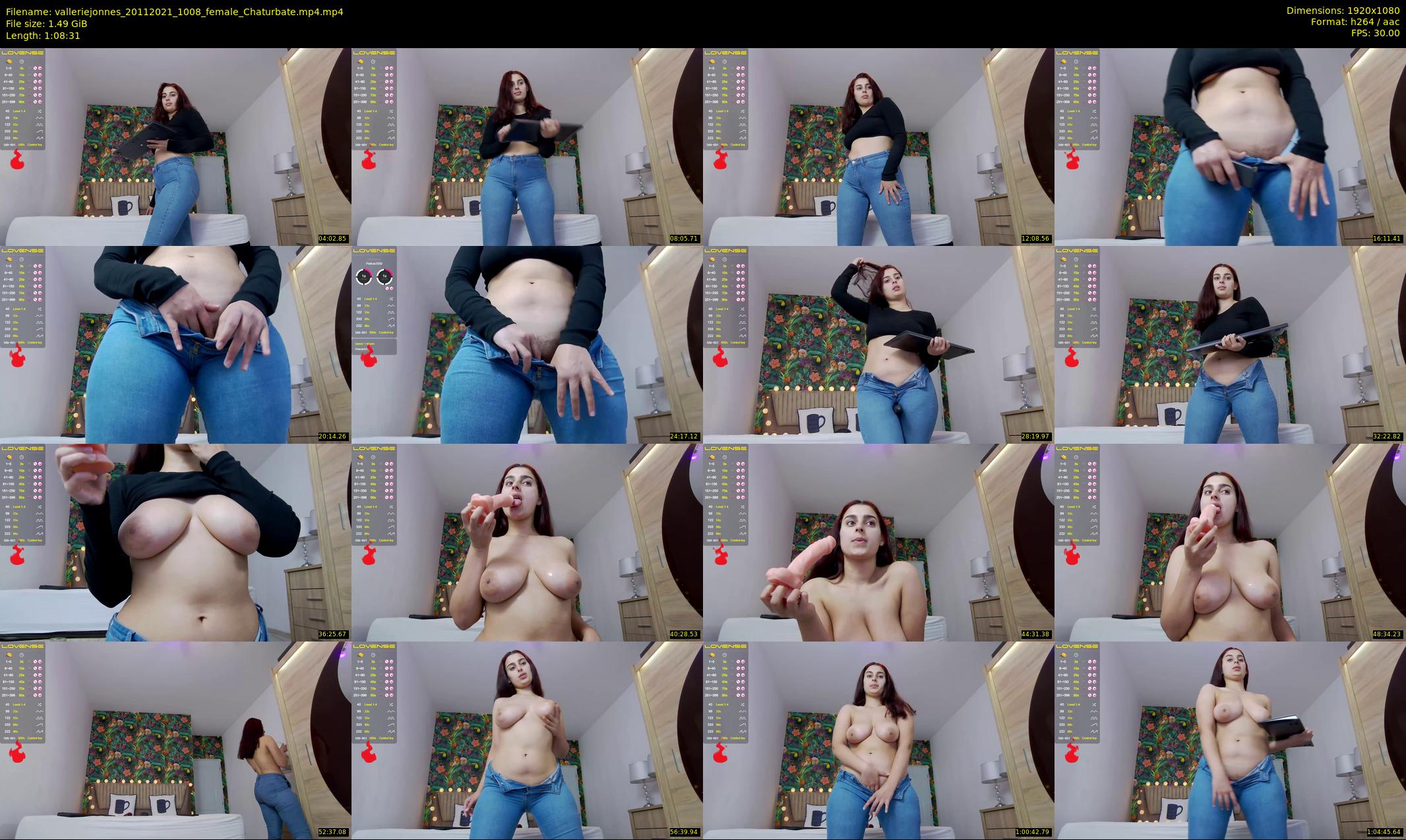 valleriejonnes — 69 minute Chaturbate female cam show recording, 1080p, Nov 20, 2021
