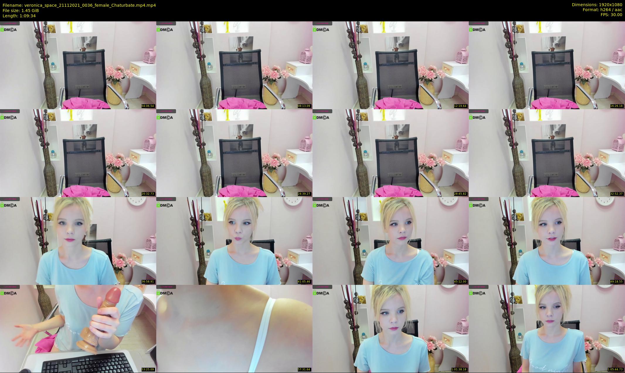 veronica_space — 70 minute Chaturbate female cam show recording, 1080p, Nov 21, 2021