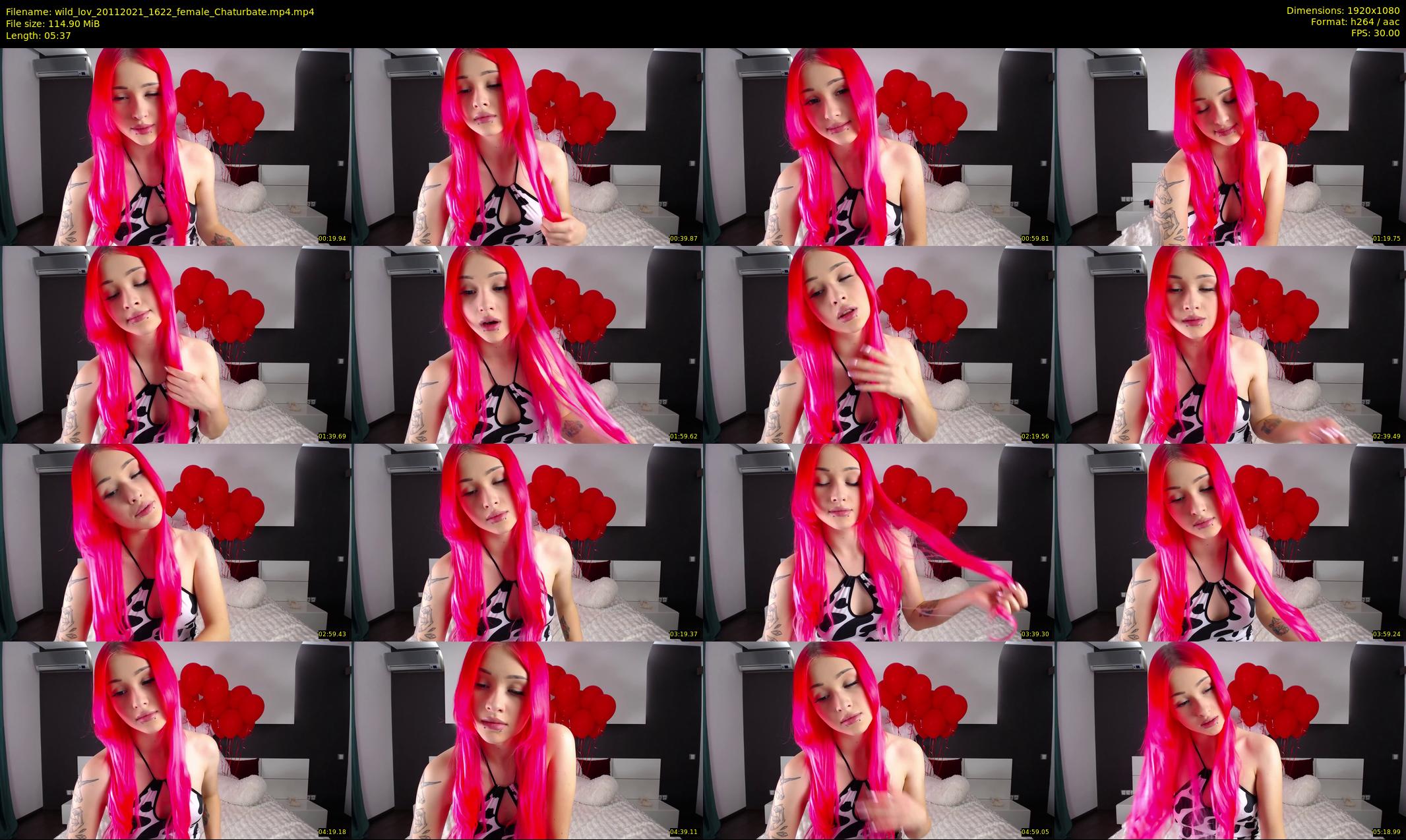wild_lov — 6 minute Chaturbate female cam show recording, 1080p, Nov 20, 2021