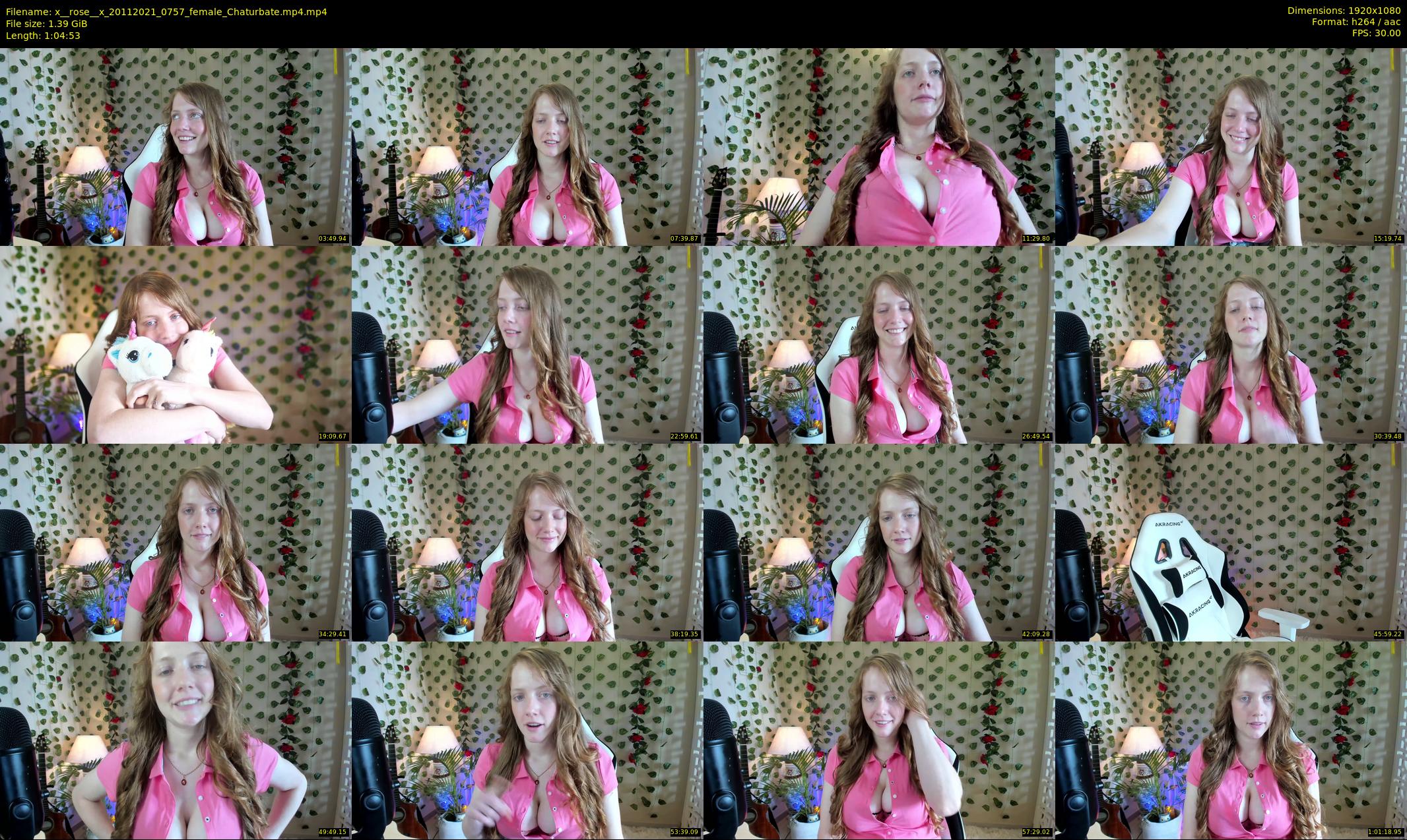 x__rose__x — 65 minute Chaturbate female cam show recording, 1080p, Nov 20, 2021