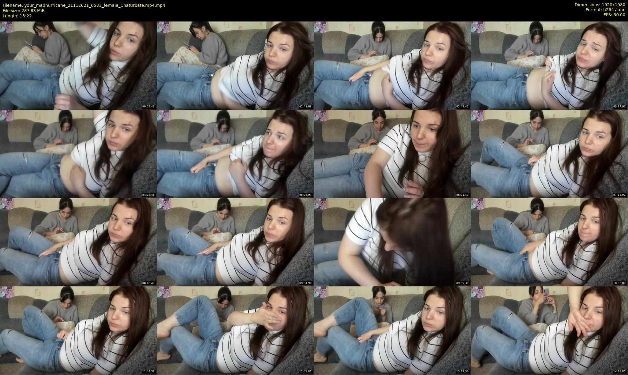 your_madhurricane — 16 minute Chaturbate female cam show recording, 1080p, Nov 21, 2021