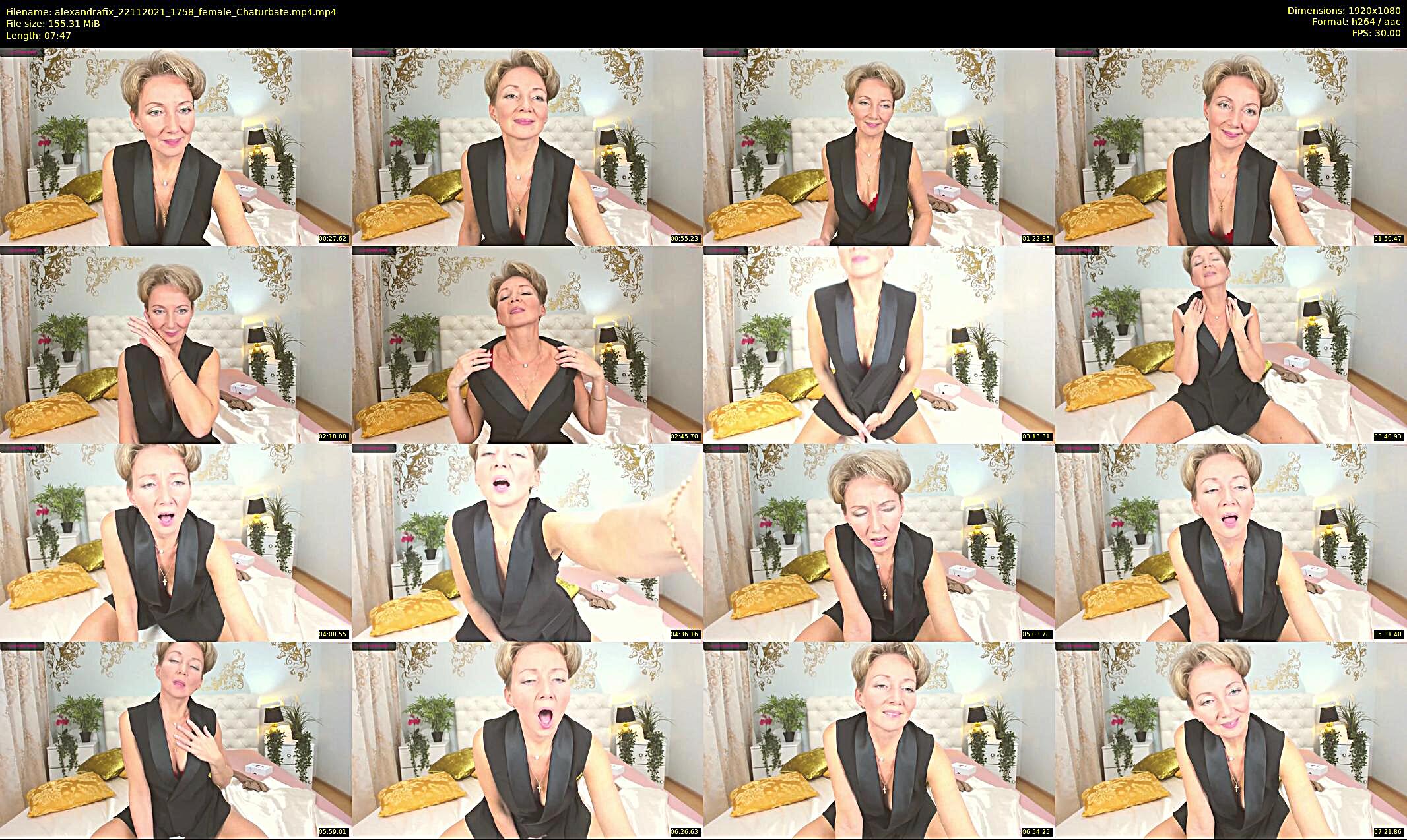 alexandrafix — 8 minute Chaturbate female cam show recording, 1080p, Nov 22, 2021