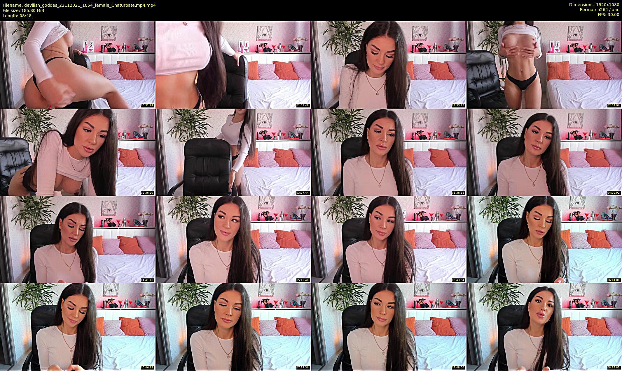 devilish_goddes — 9 minute Chaturbate female cam show recording, 1080p, Nov 22, 2021