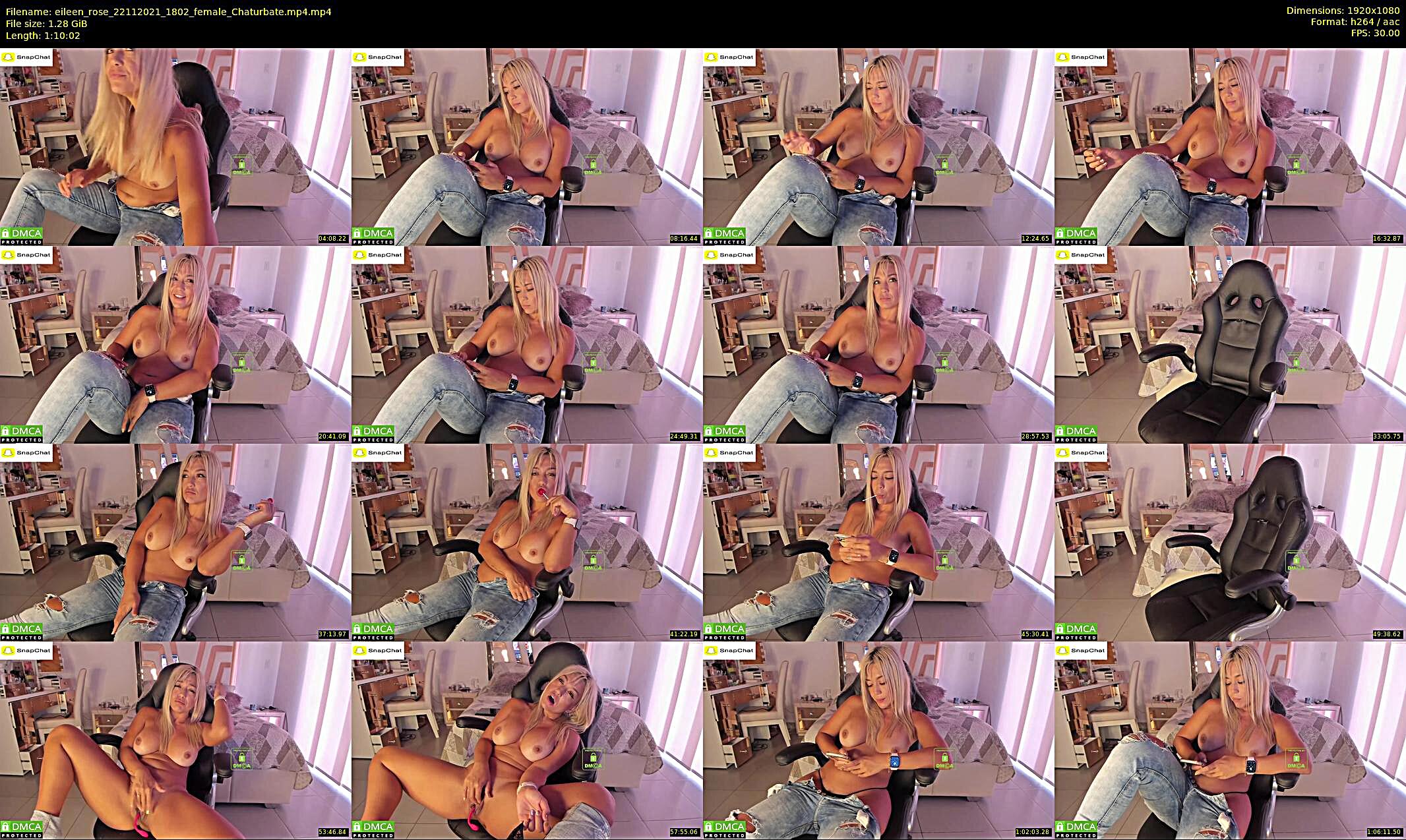 eileen_rose — 71 minute Chaturbate female cam show recording, 1080p, Nov 22, 2021