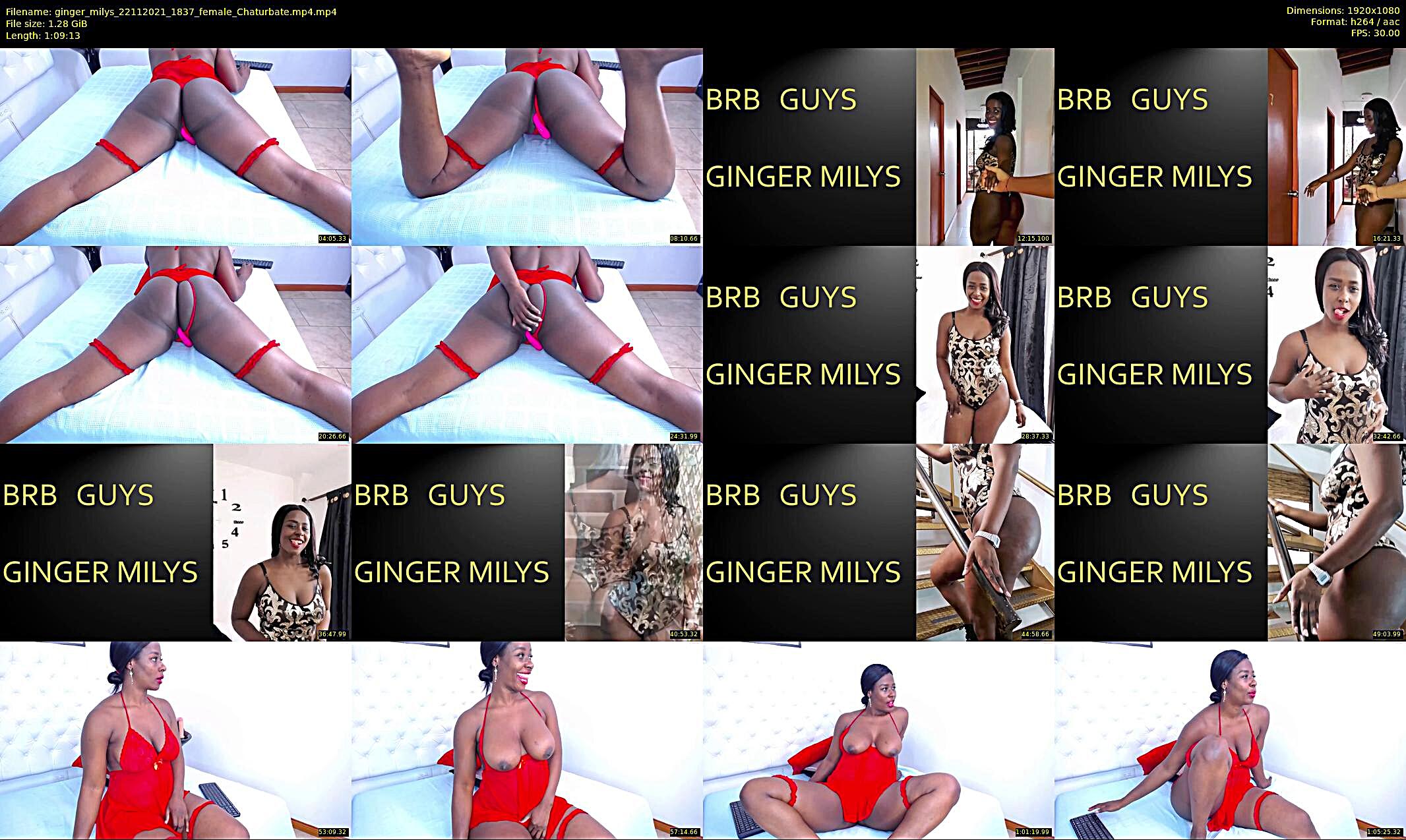 ginger_milys — 70 minute Chaturbate female cam show recording, 1080p, Nov 22, 2021