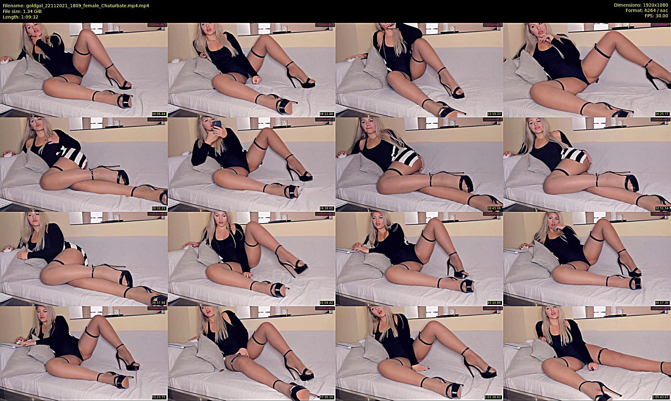 goldgal — 70 minute Chaturbate female cam show recording, 1080p, Nov 22, 2021