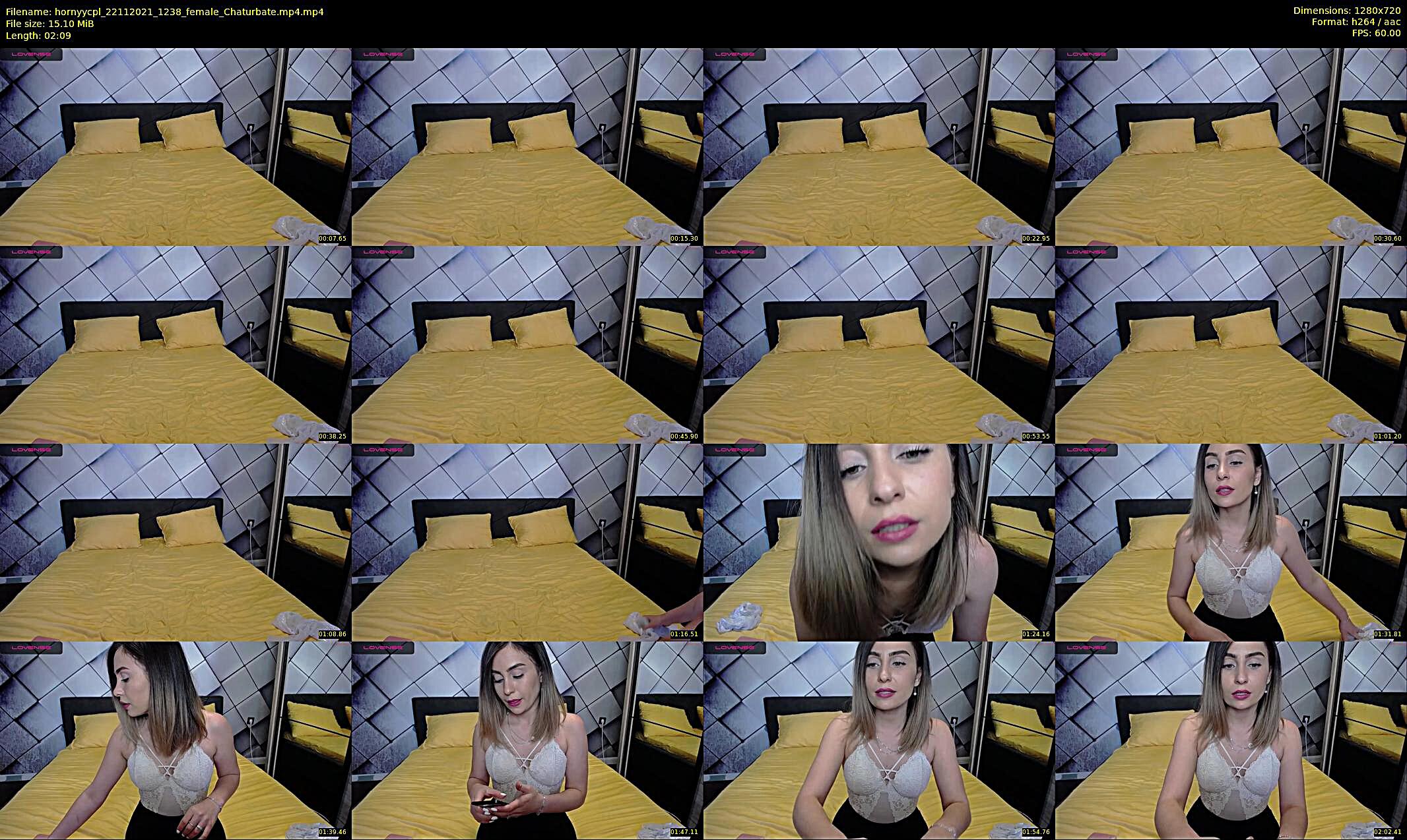 hornyycpl — 3 minute Chaturbate couple cam show recording, 720p, Nov 22, 2021