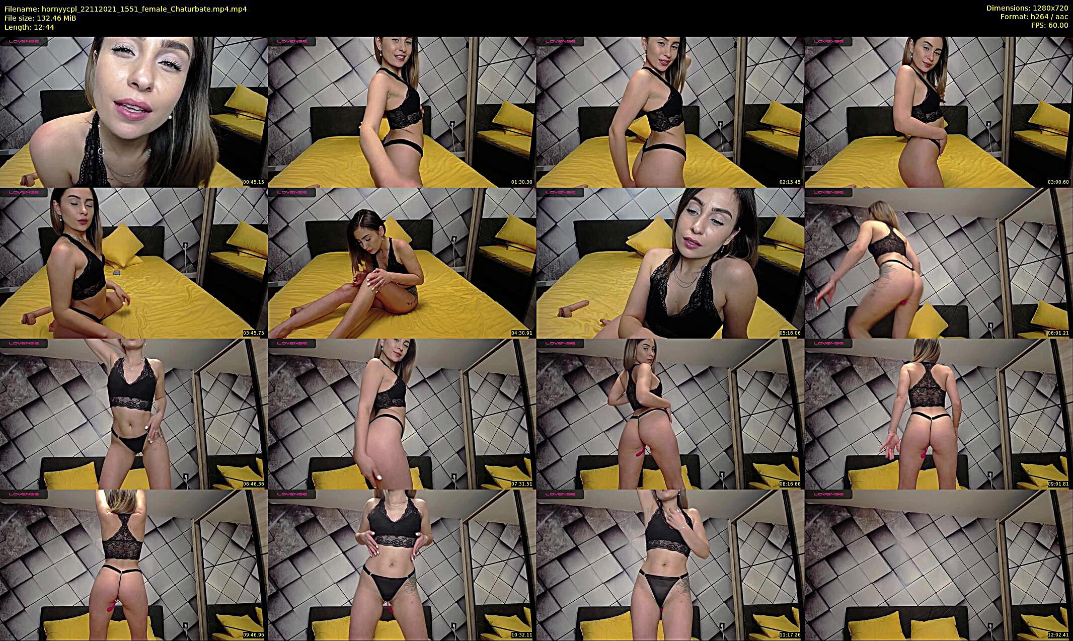 hornyycpl — 13 minute Chaturbate couple cam show recording, 720p, Nov 22, 2021