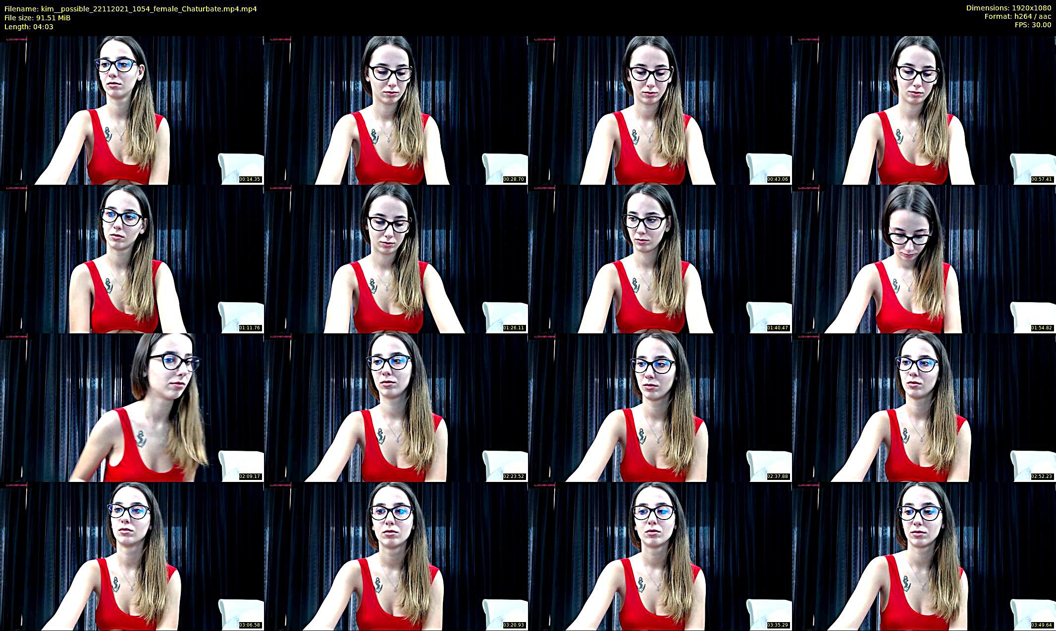 kim__possible — 5 minute Chaturbate female cam show recording, 1080p, Nov 22, 2021
