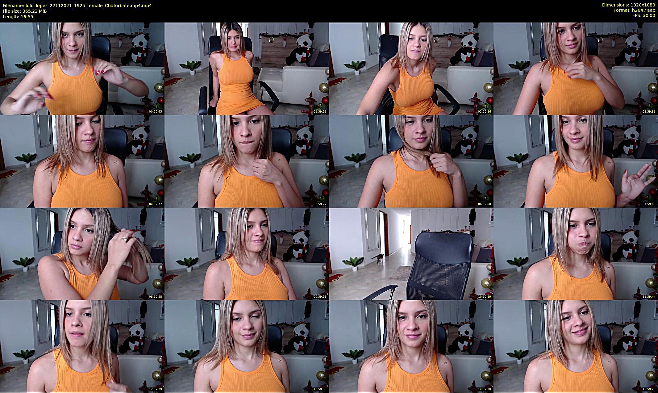 lulu_lopez — 17 minute Chaturbate female cam show recording, 1080p, Nov 22, 2021
