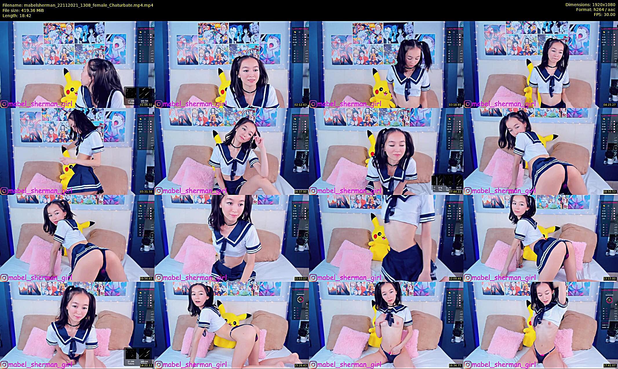 mabelsherman — 19 minute Chaturbate couple cam show recording, 1080p, Nov 22, 2021