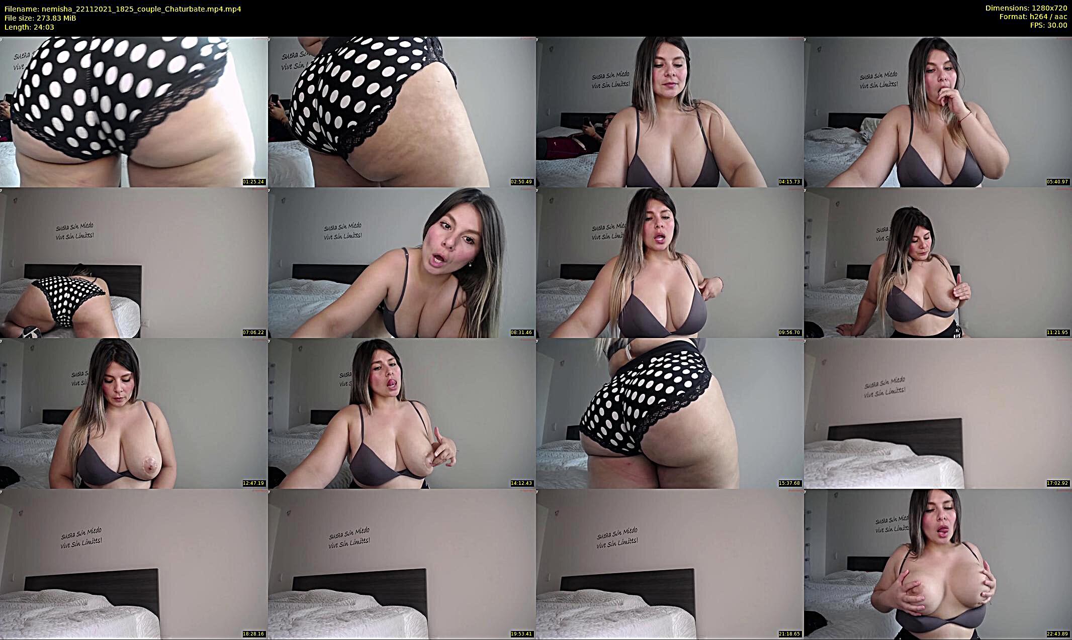 nemisha — 25 minute Chaturbate female cam show recording, 720p, Nov 22, 2021