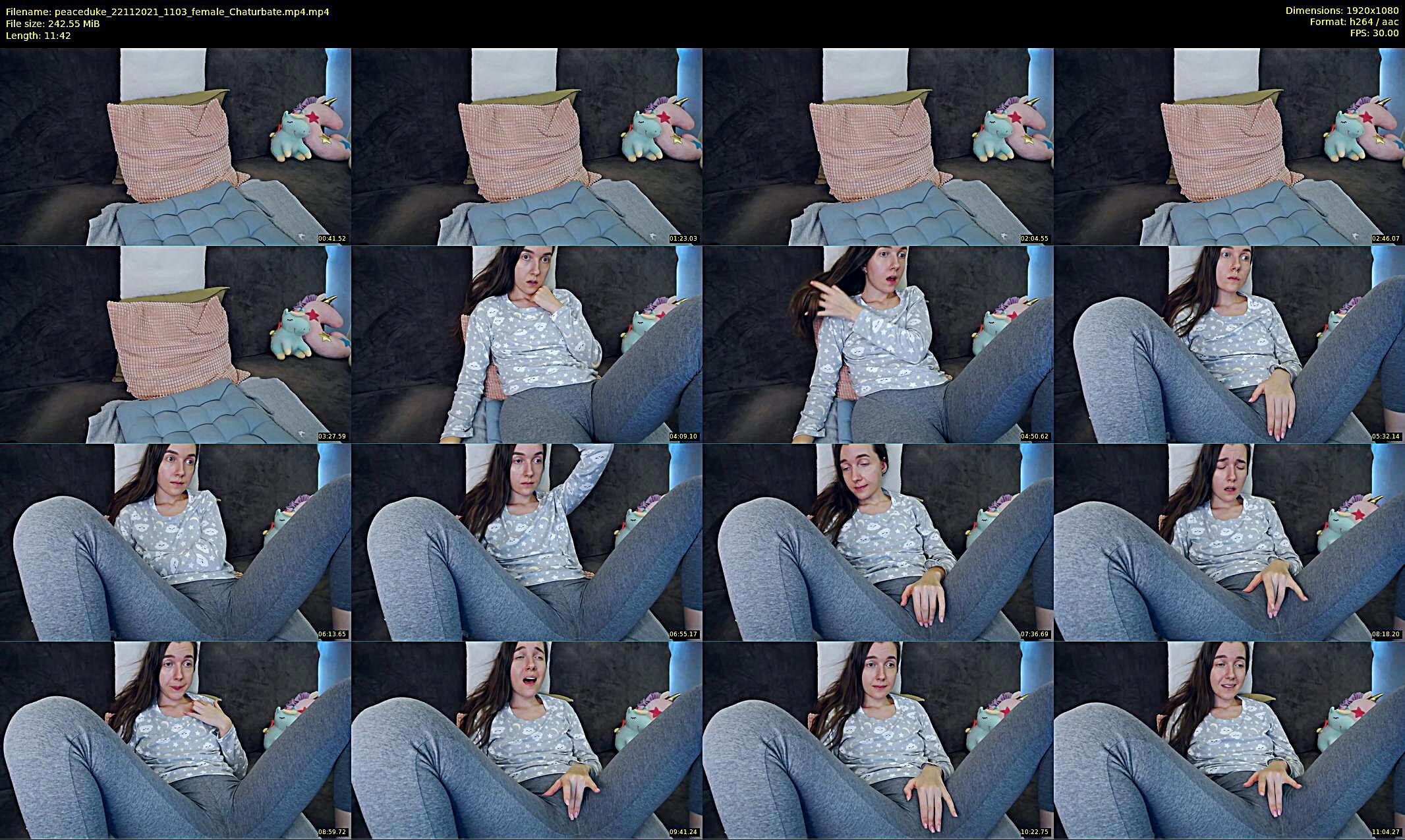 peaceduke — 12 minute Chaturbate female cam show recording, 1080p, Nov 22, 2021