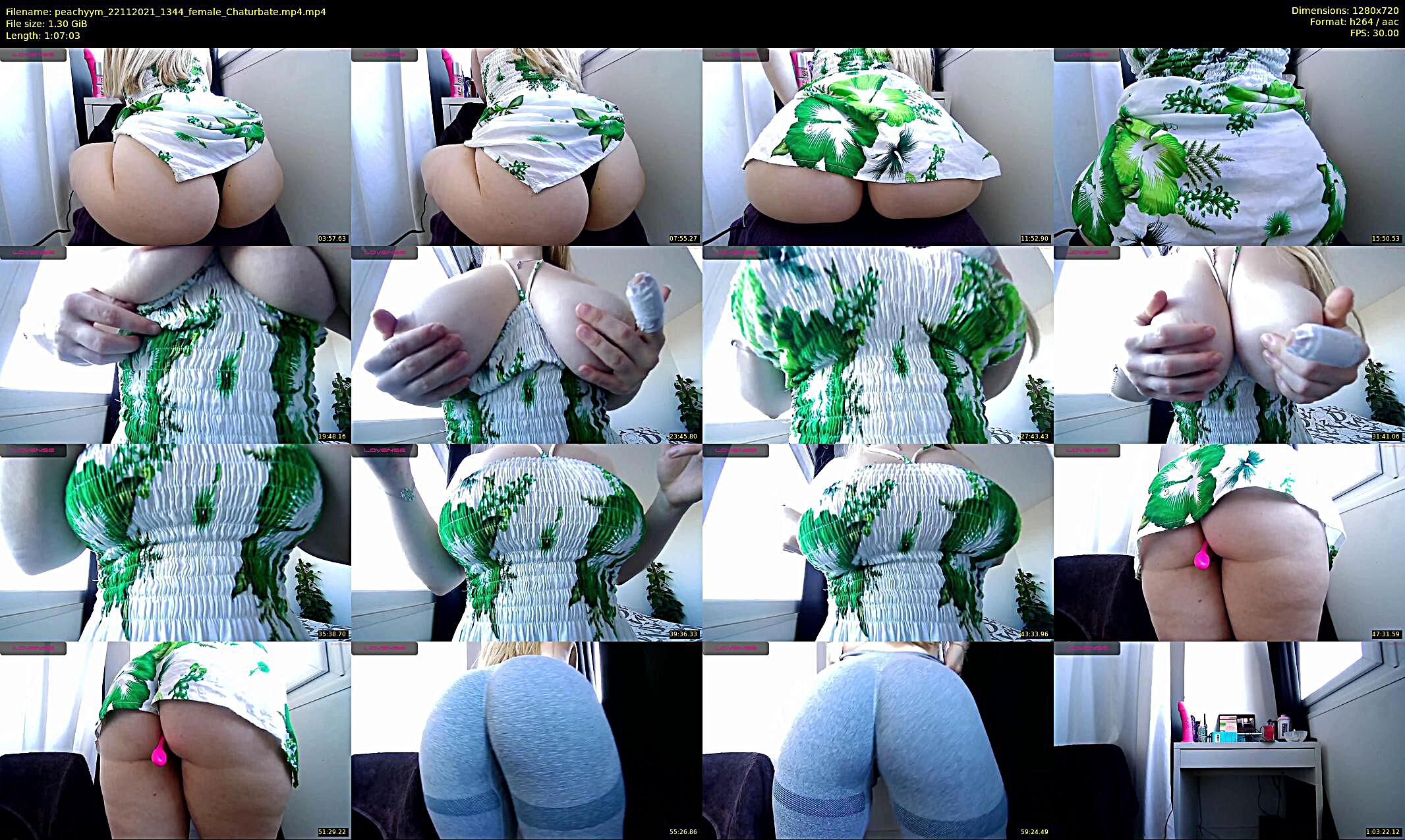 peachyym — 68 minute Chaturbate female cam show recording, 720p, Nov 22, 2021