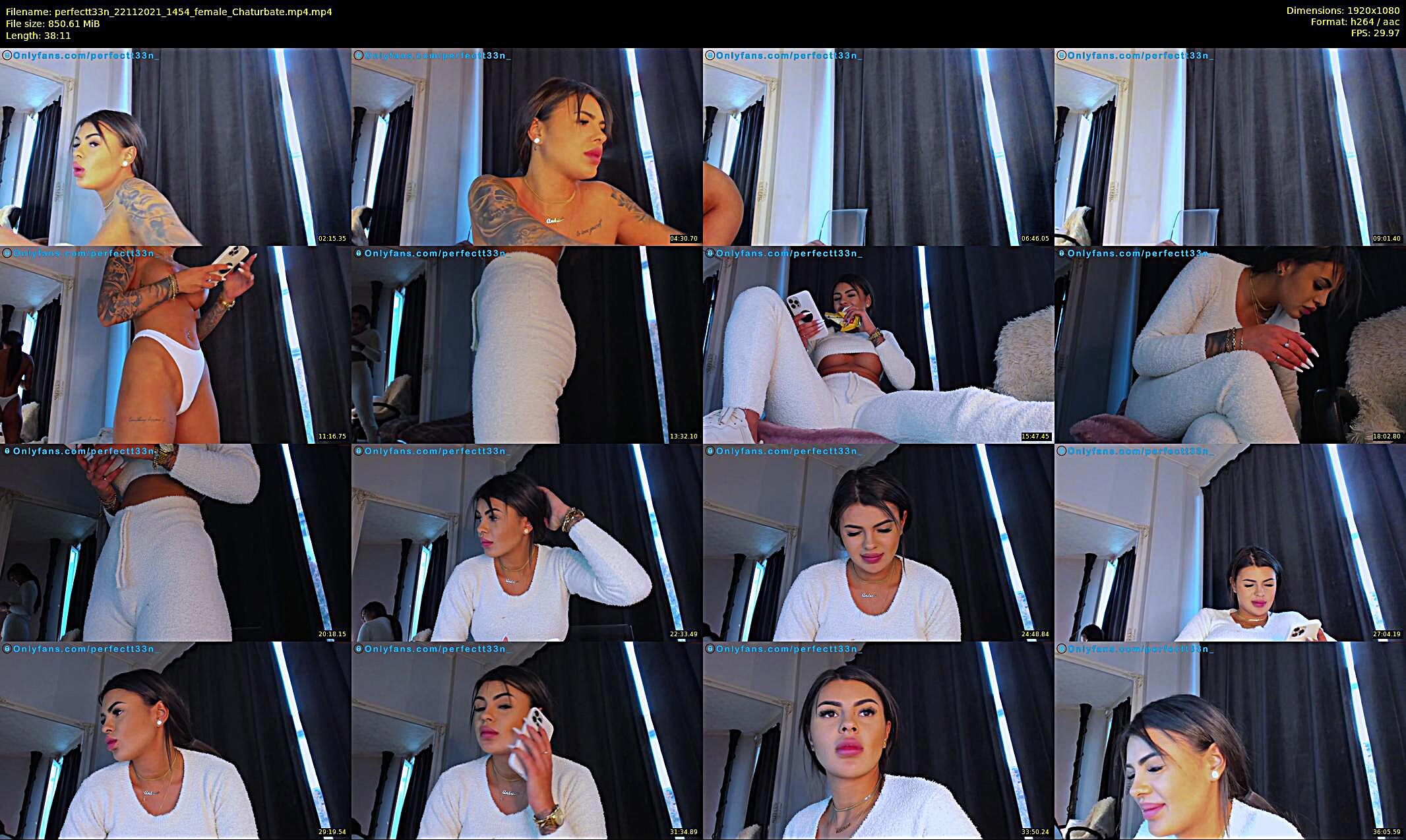 perfectt33n — 25 minute Chaturbate female cam show recording, 1080p, Nov 22, 2021