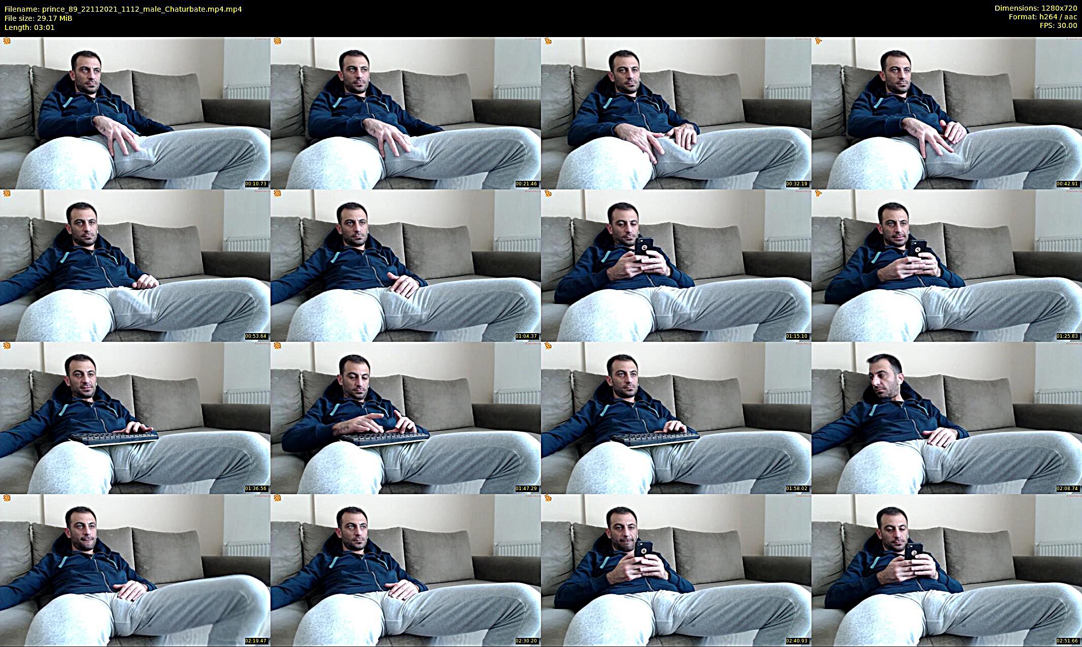 prince_89 — 4 minute Chaturbate male cam show recording, 720p, Nov 22, 2021