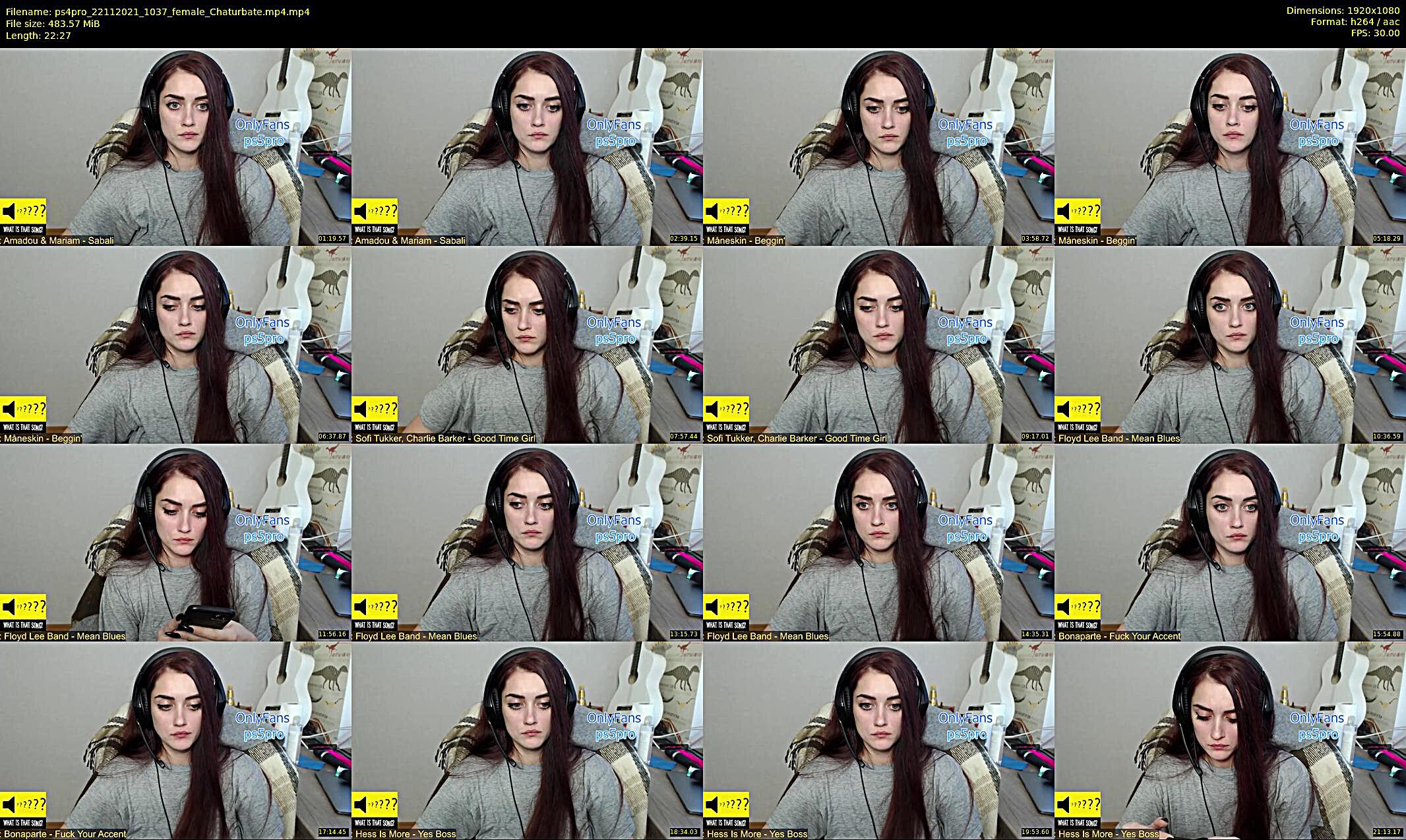 ps4pro — 23 minute Chaturbate female cam show recording, 1080p, Nov 22, 2021