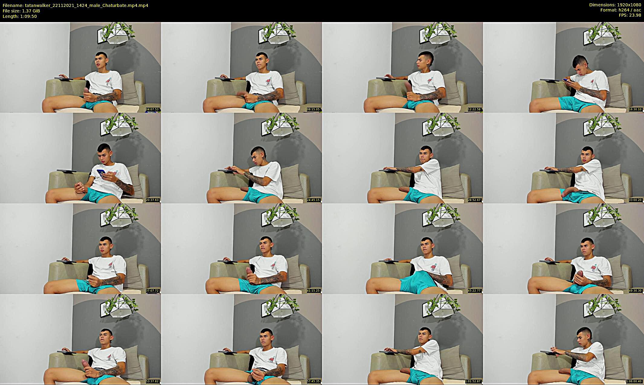 tatanwalker — 70 minute Chaturbate male cam show recording, 1080p, Nov 22, 2021