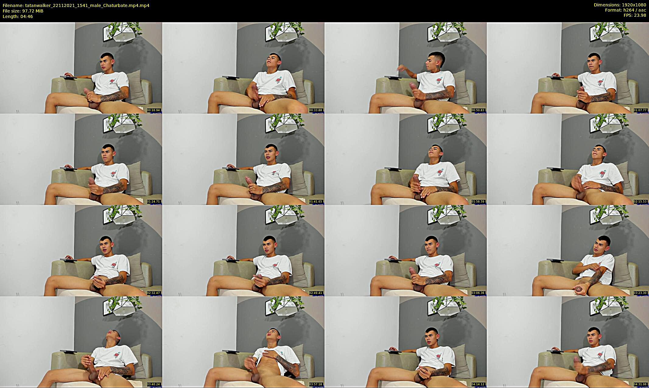 tatanwalker — 5 minute Chaturbate male cam show recording, 1080p, Nov 22, 2021